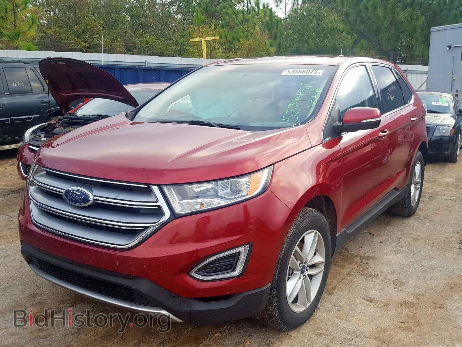 2017 FORD EDGE SEL - VIN: 2FMPK3J96HBC20563 - Photo 2