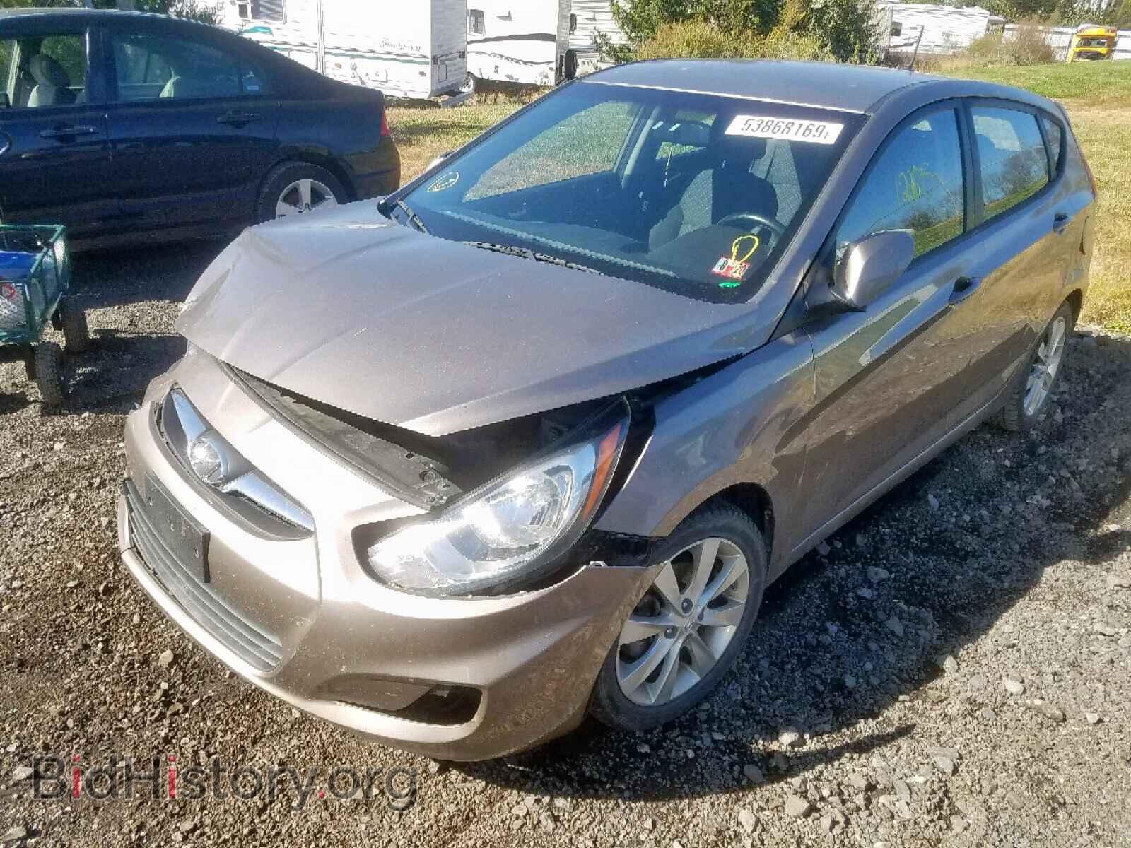 2012 HYUNDAI ACCENT - VIN: KMHCU5AE6CU002143 - Фото 2