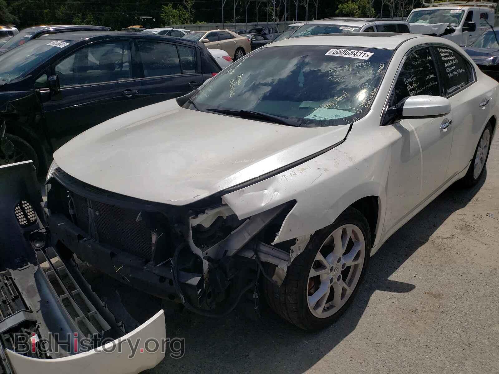 2014 NISSAN MAXIMA - VIN: 1N4AA5AP9EC482909 - Фото 2