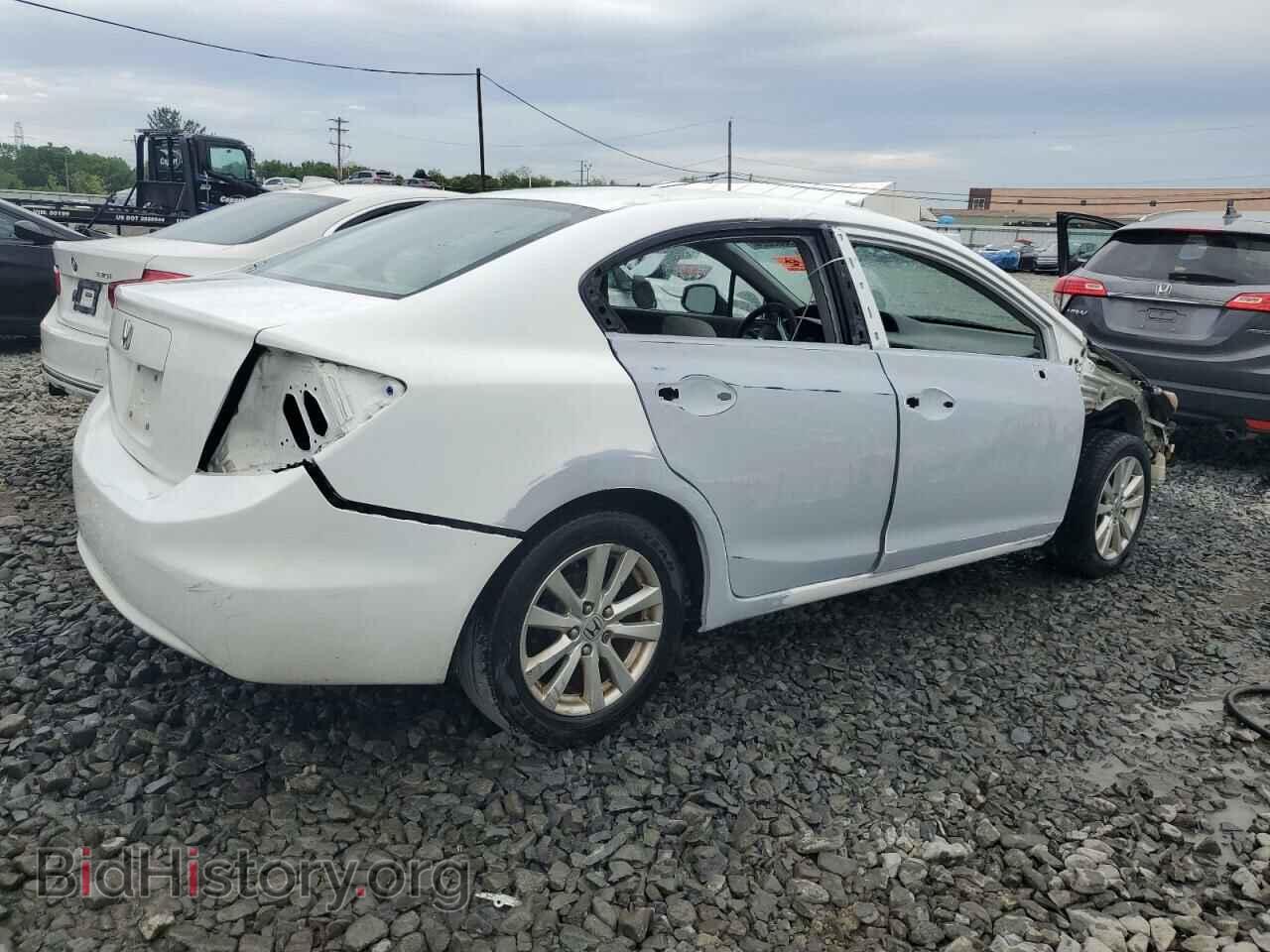 2012 HONDA CIVIC - VIN: 19XFB2F87CE381743 - Фото 3