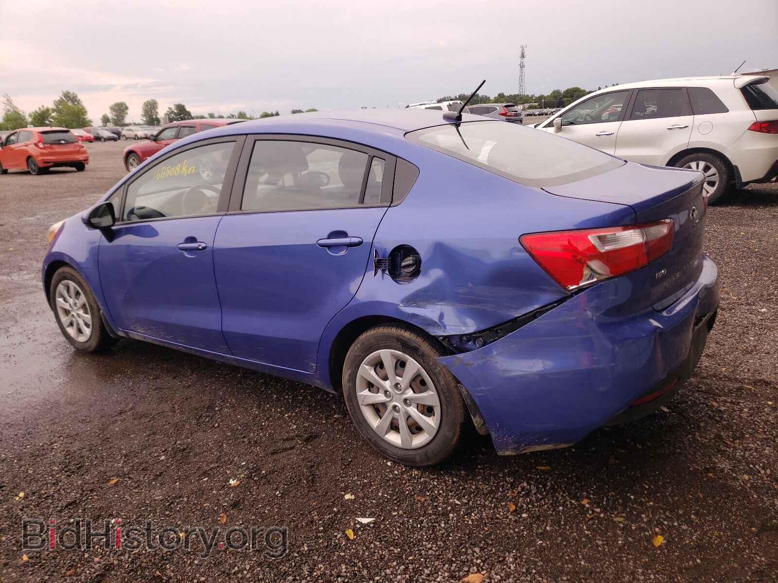 2014 KIA RIO - VIN: KNADM4A35E6328828 - Фото 3