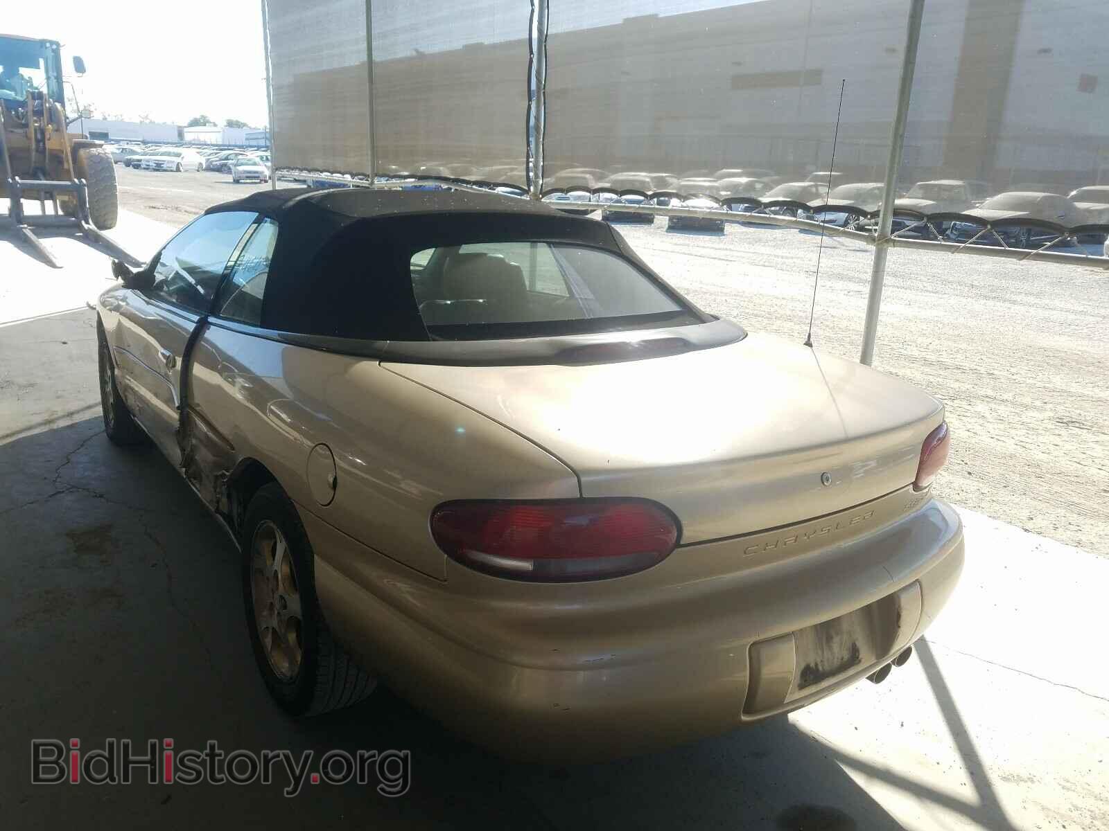 1999 CHRYSLER SEBRING - VIN: 3C3EL55H0XT608904 - Фото 3