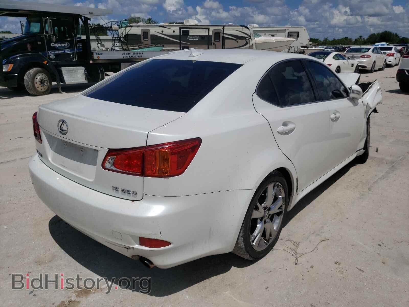 2010 LEXUS IS - VIN: JTHBF5C29A5126300 - Фото 4