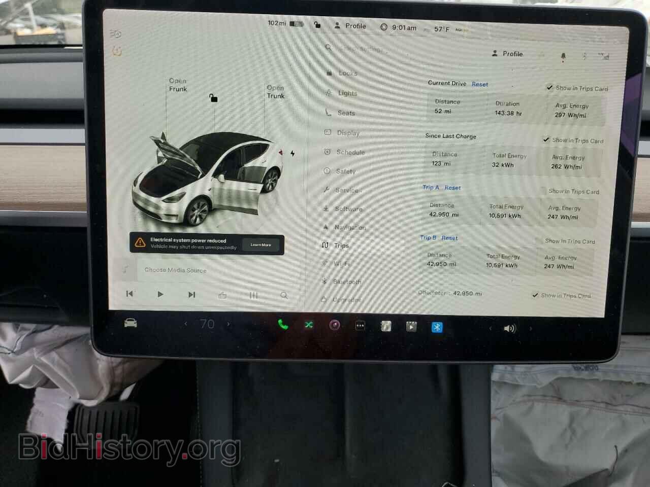 2022 TESLA MODEL Y - VIN: 7SAYGDEE4NF364430 - Photo 9