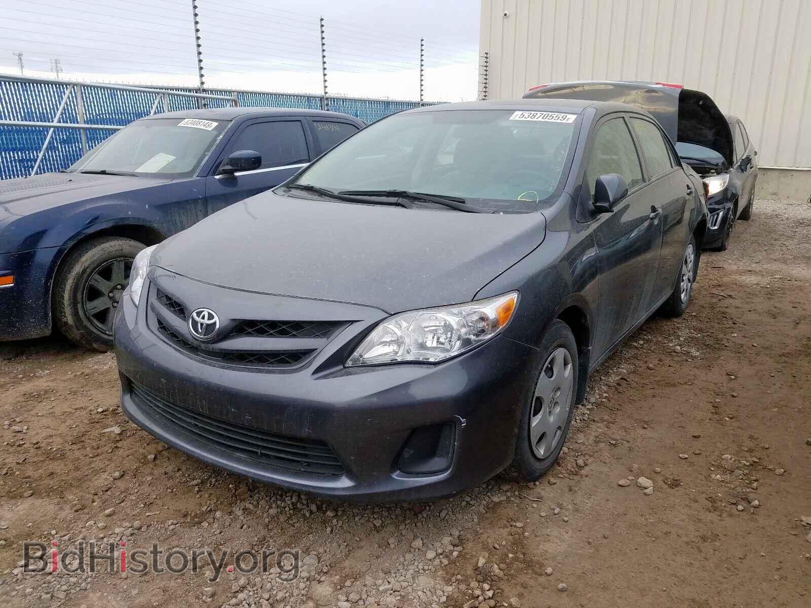 2012 TOYOTA COROLLA BA - VIN: 2T1BU4EE2CC775323 - Фото 2