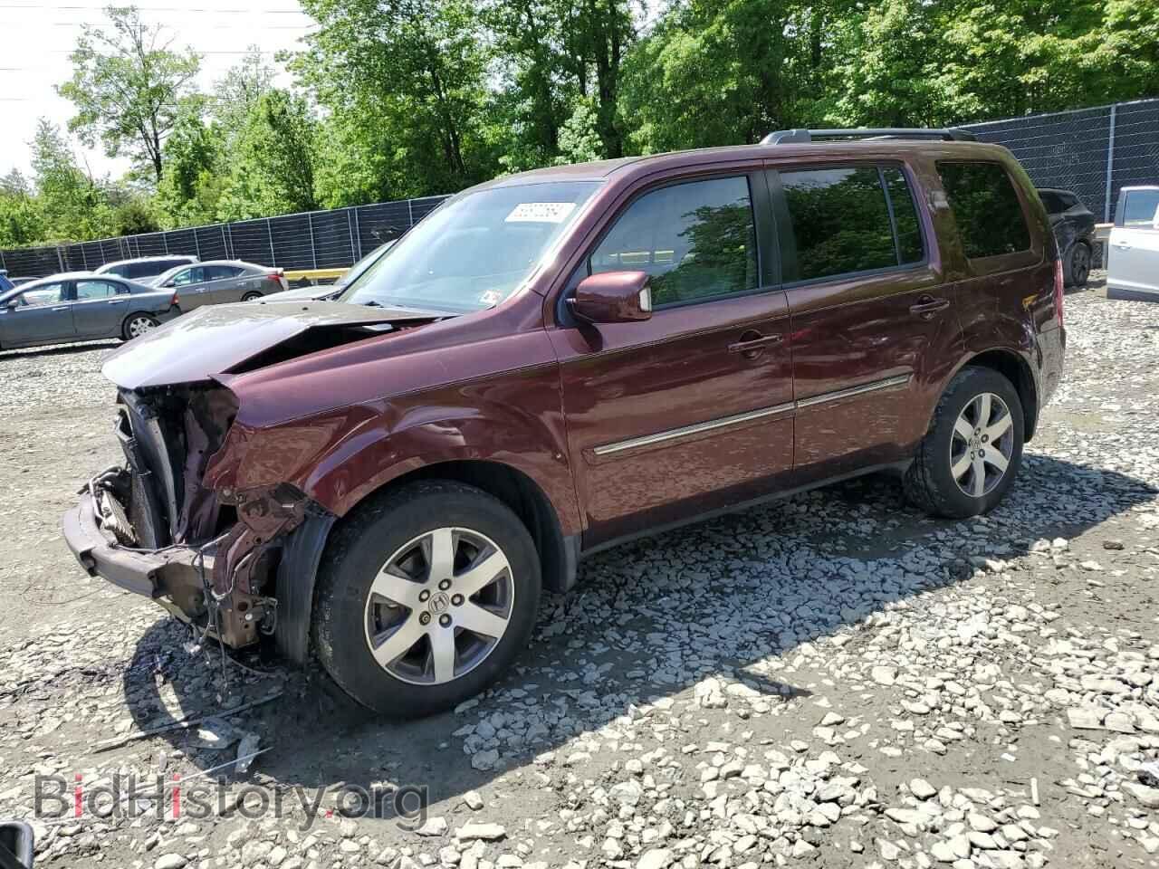 Photo 5FNYF4H98CB031613 - HONDA PILOT 2012