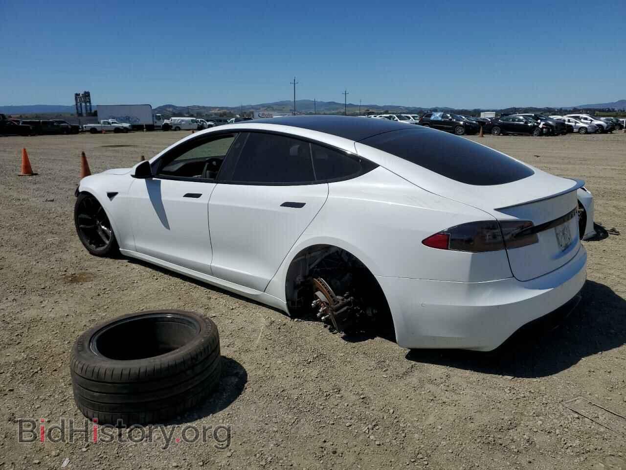 2021 TESLA MODEL S - VIN: 5YJSA1E52MF435917 - Фото 2