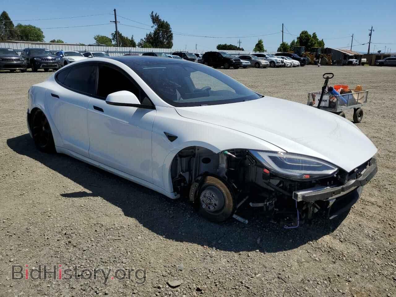 2021 TESLA MODEL S - VIN: 5YJSA1E52MF435917 - Фото 4