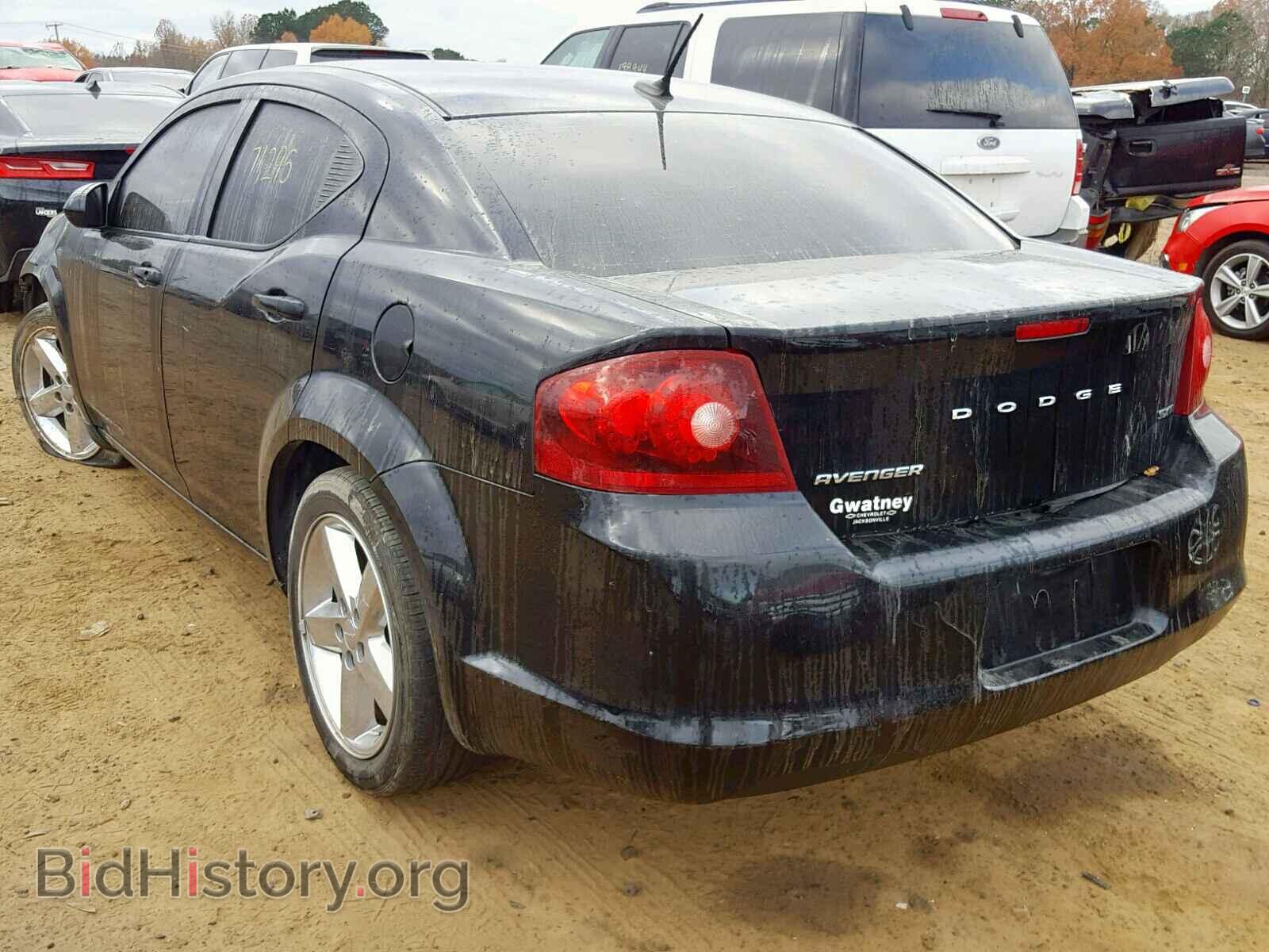 2013 DODGE AVENGER - VIN: 1C3CDZCB9DN582051 - Photo 3