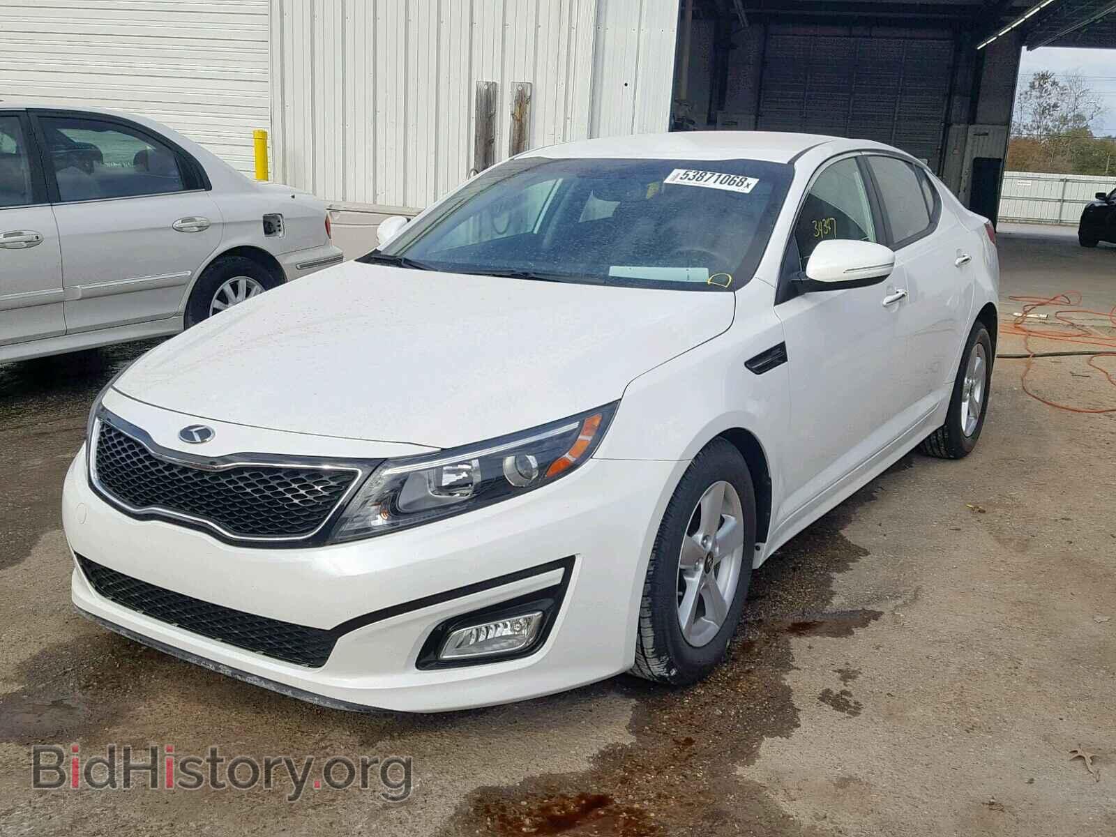 2015 KIA OPTIMA - VIN: KNAGM4A79F5660973 - Фото 2
