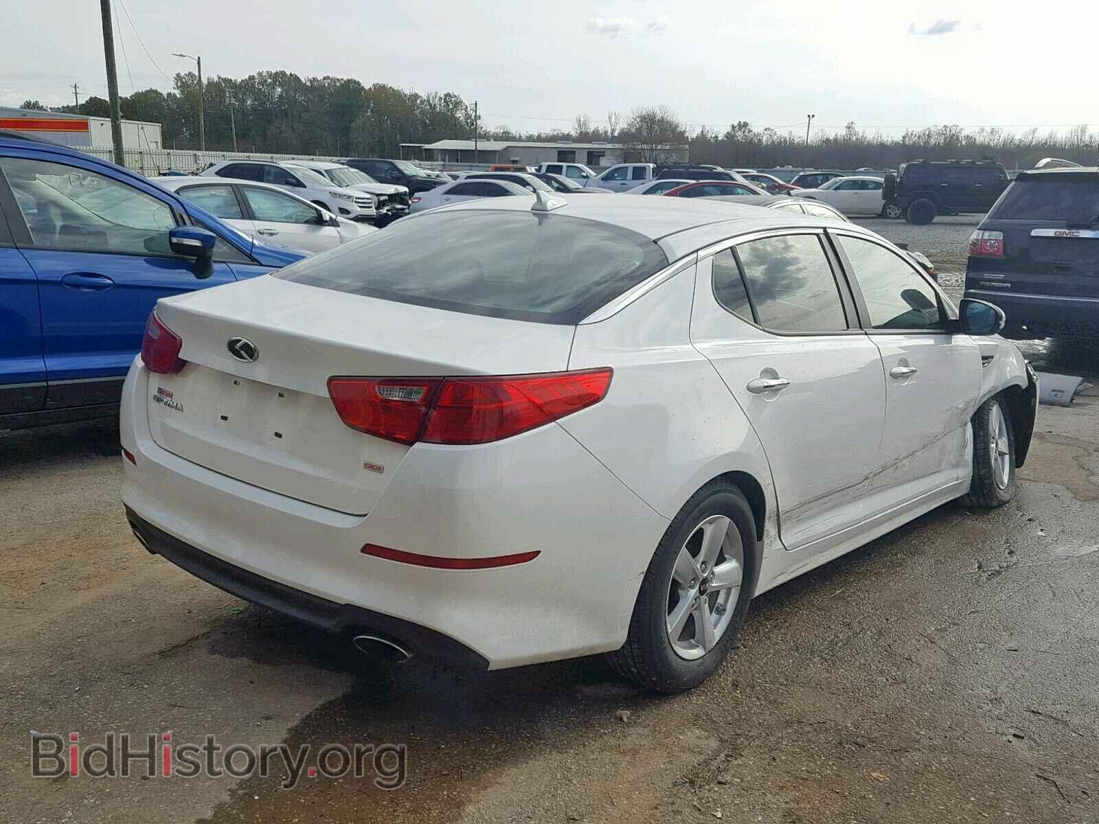 2015 KIA OPTIMA - VIN: KNAGM4A79F5660973 - Фото 4