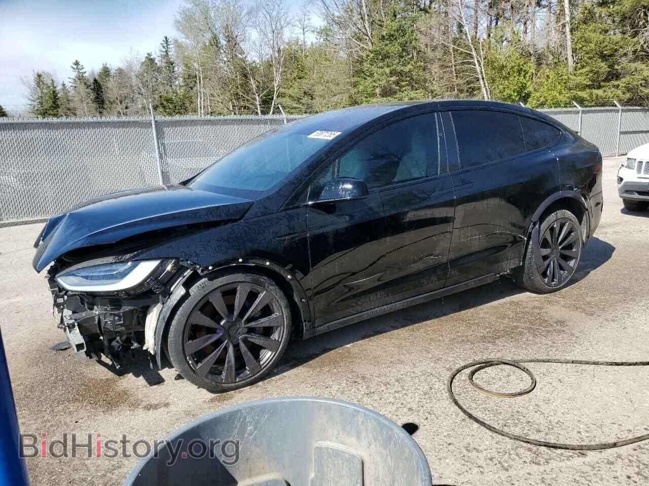 Photo 7SAXCDE51NF346197 - TESLA MODEL X 2022