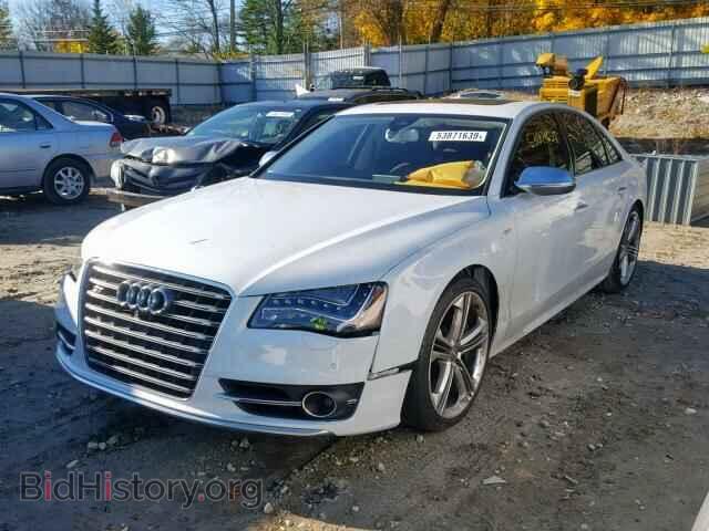2014 AUDI S8 - VIN: WAUD2AFDXEN007346 - Фото 2