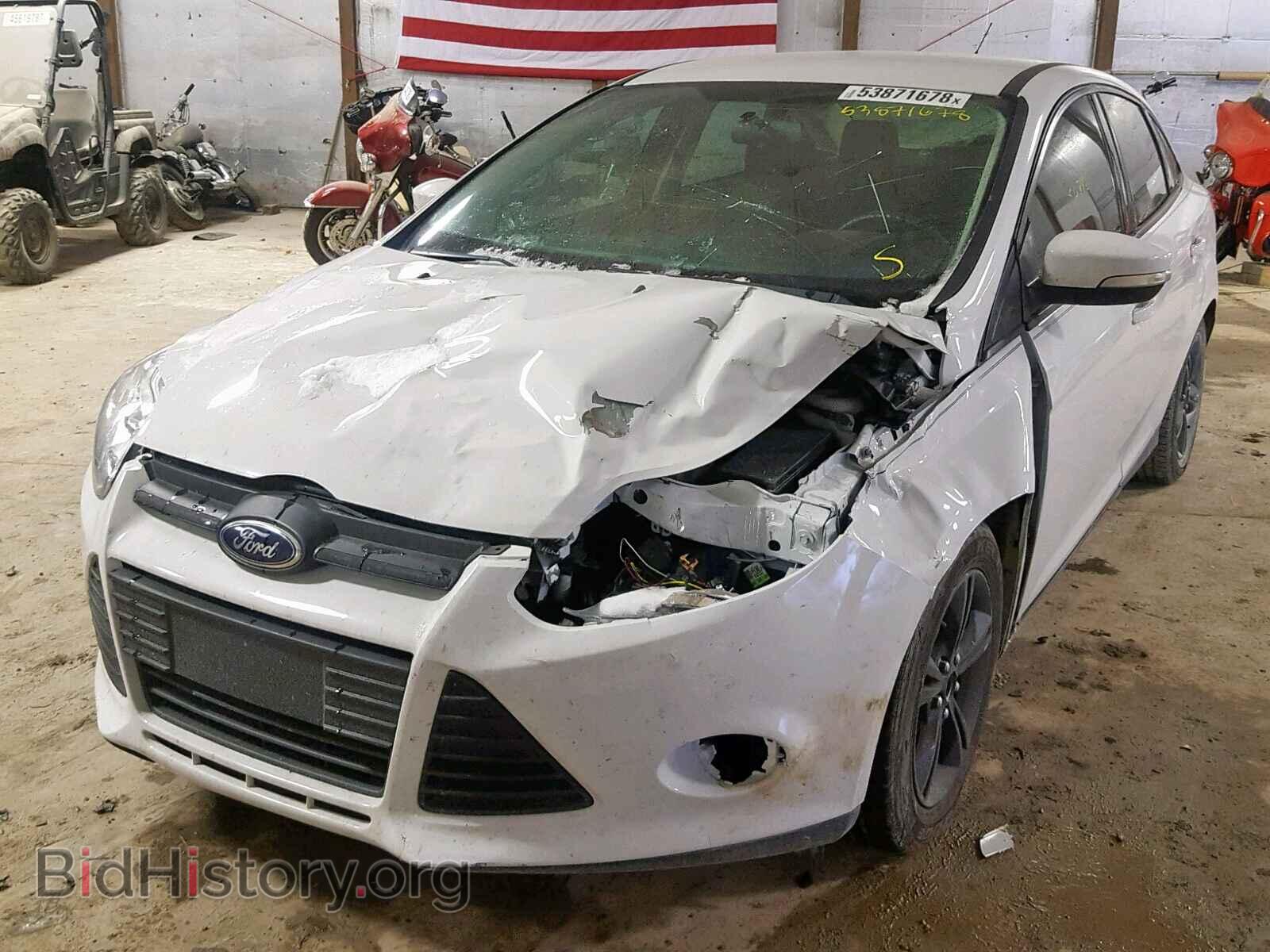 2014 FORD FOCUS - VIN: 1FADP3F21EL110025 - Фото 2
