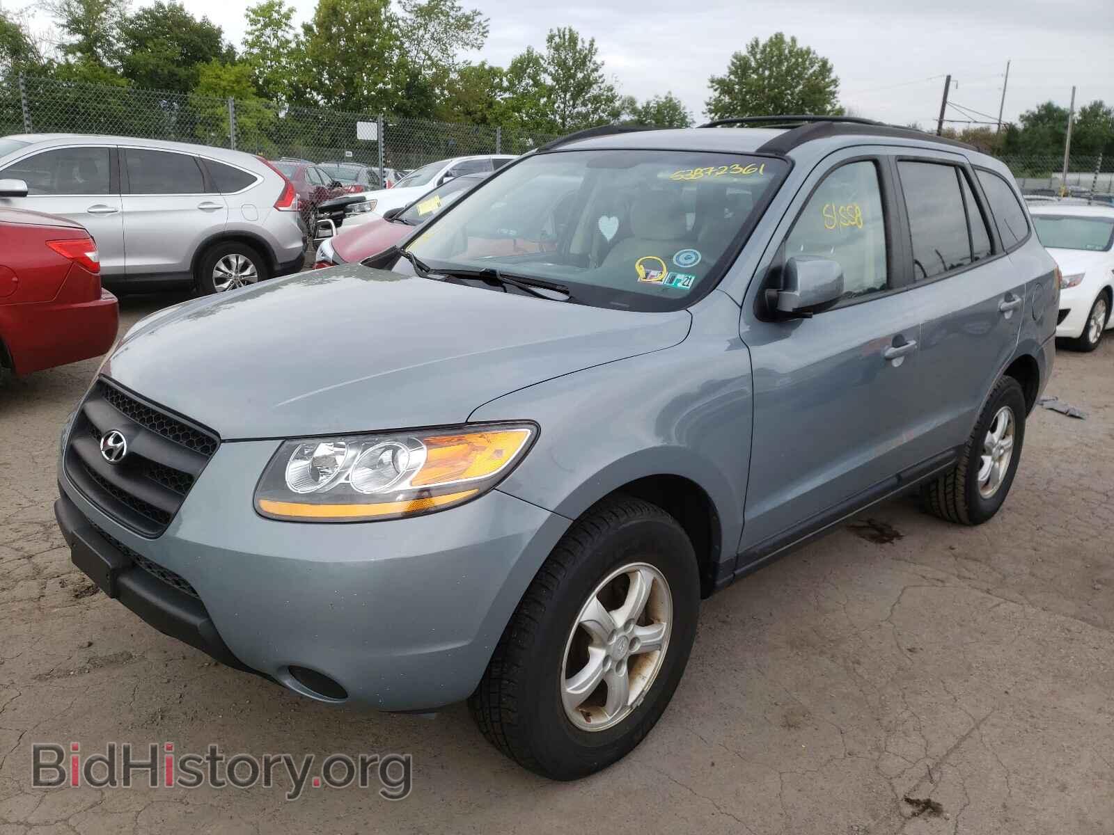 2008 HYUNDAI SANTA FE - VIN: 5NMSG73D88H181498 - Фото 2