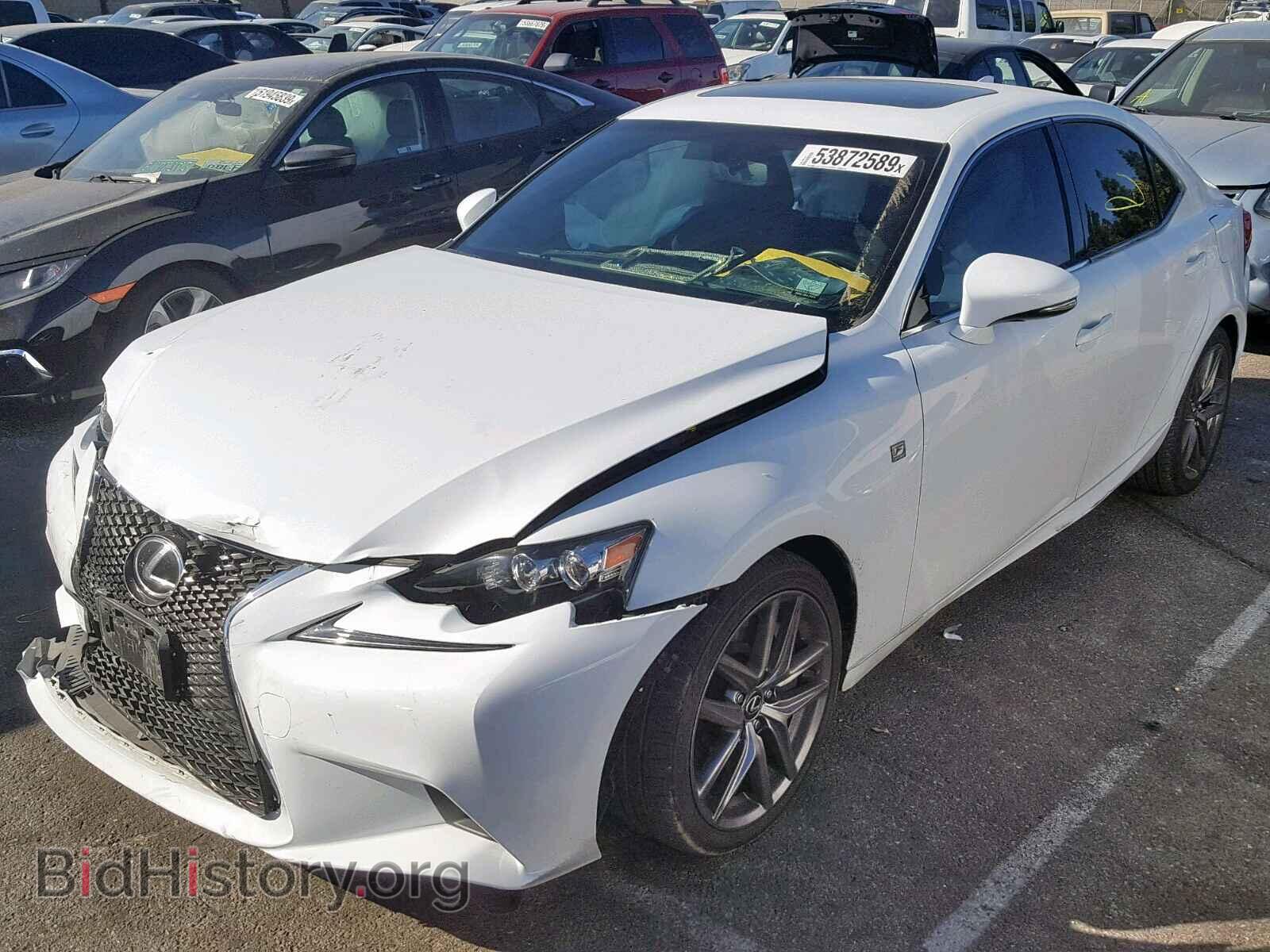 2016 LEXUS IS - VIN: JTHBA1D29G5033517 - Фото 2