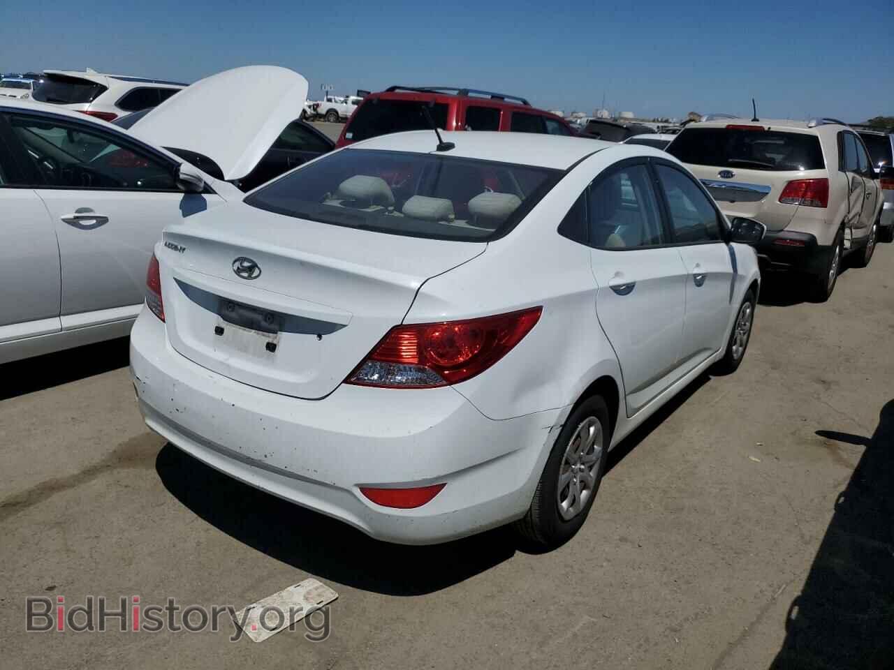 2014 HYUNDAI ACCENT - VIN: KMHCT4AE7EU615209 - Фото 3