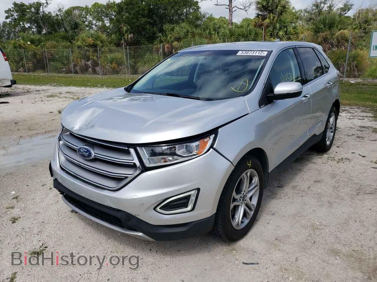 2016 FORD EDGE - VIN: 2FMPK3K96GBB42217 - Фото 2