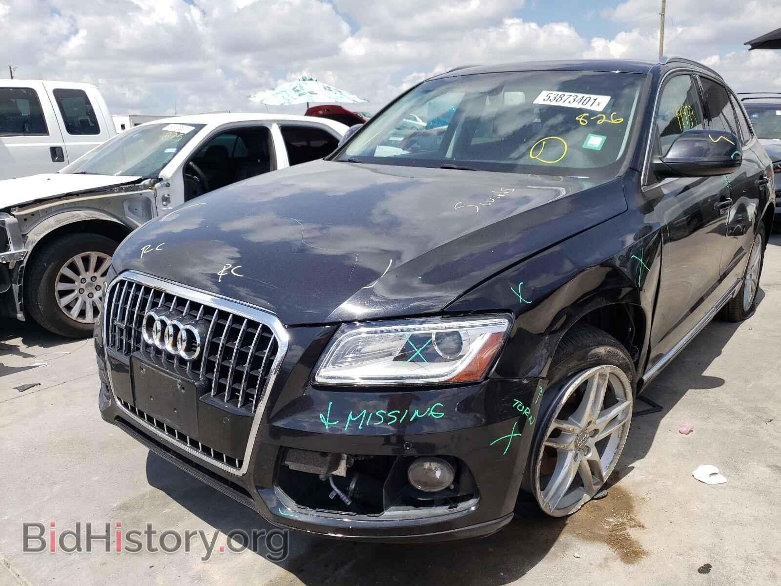 2014 AUDI Q5 - VIN: WA1LFAFP0EA041925 - Фото 2