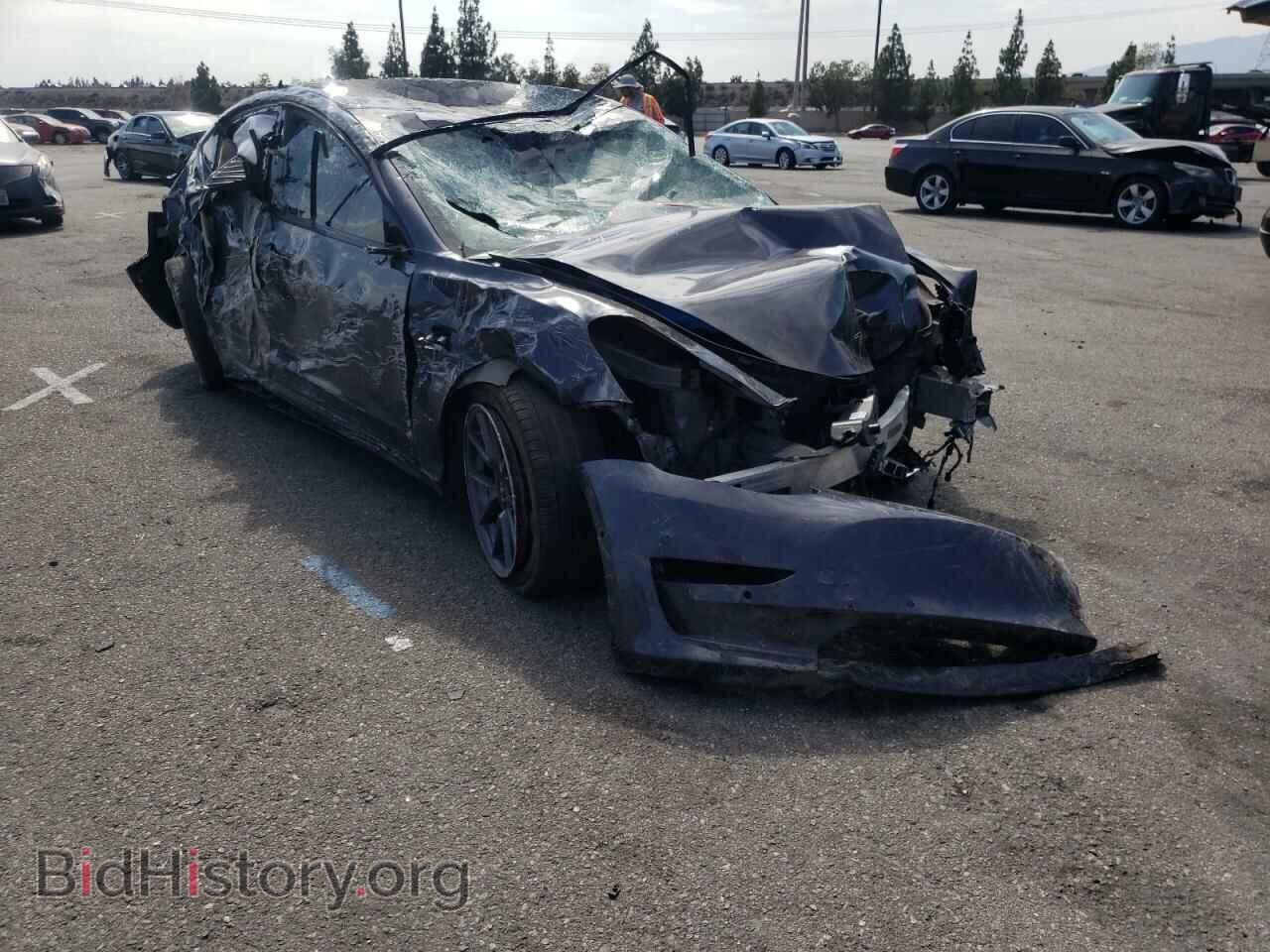 Photo 5YJ3E1EA3MF922033 - TESLA MODEL 3 2021