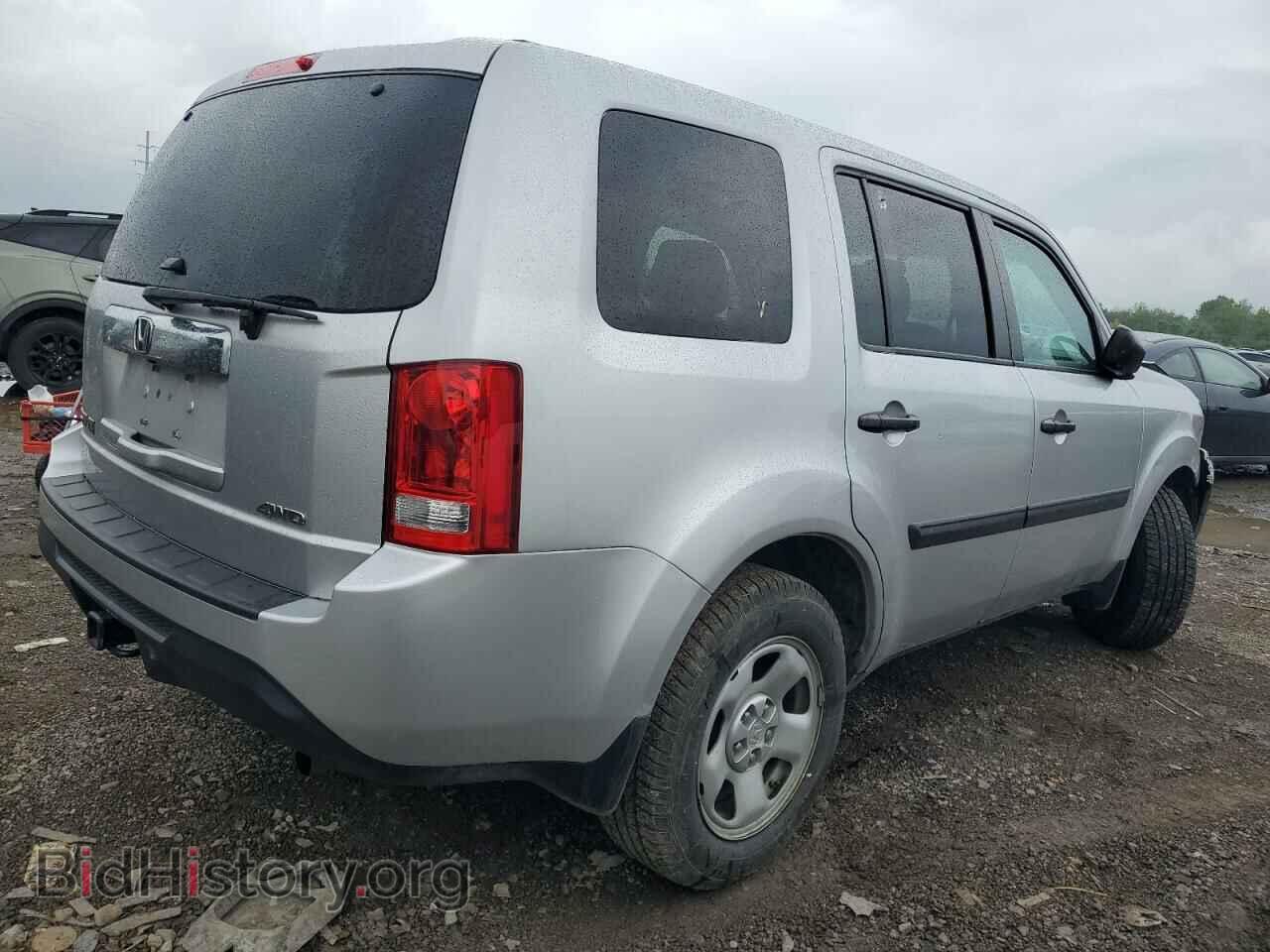 2014 HONDA PILOT - VIN: 5FNYF4H27EB033794 - Фото 3