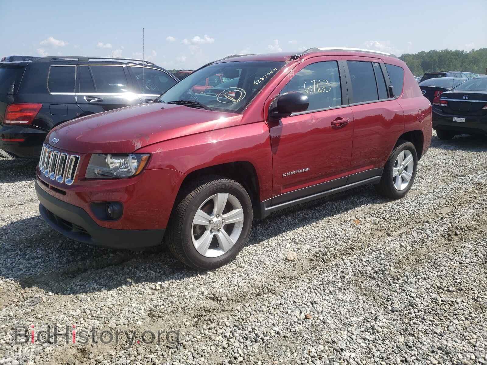 2017 JEEP COMPASS - VIN: 1C4NJCBA8HD123379 - Фото 2