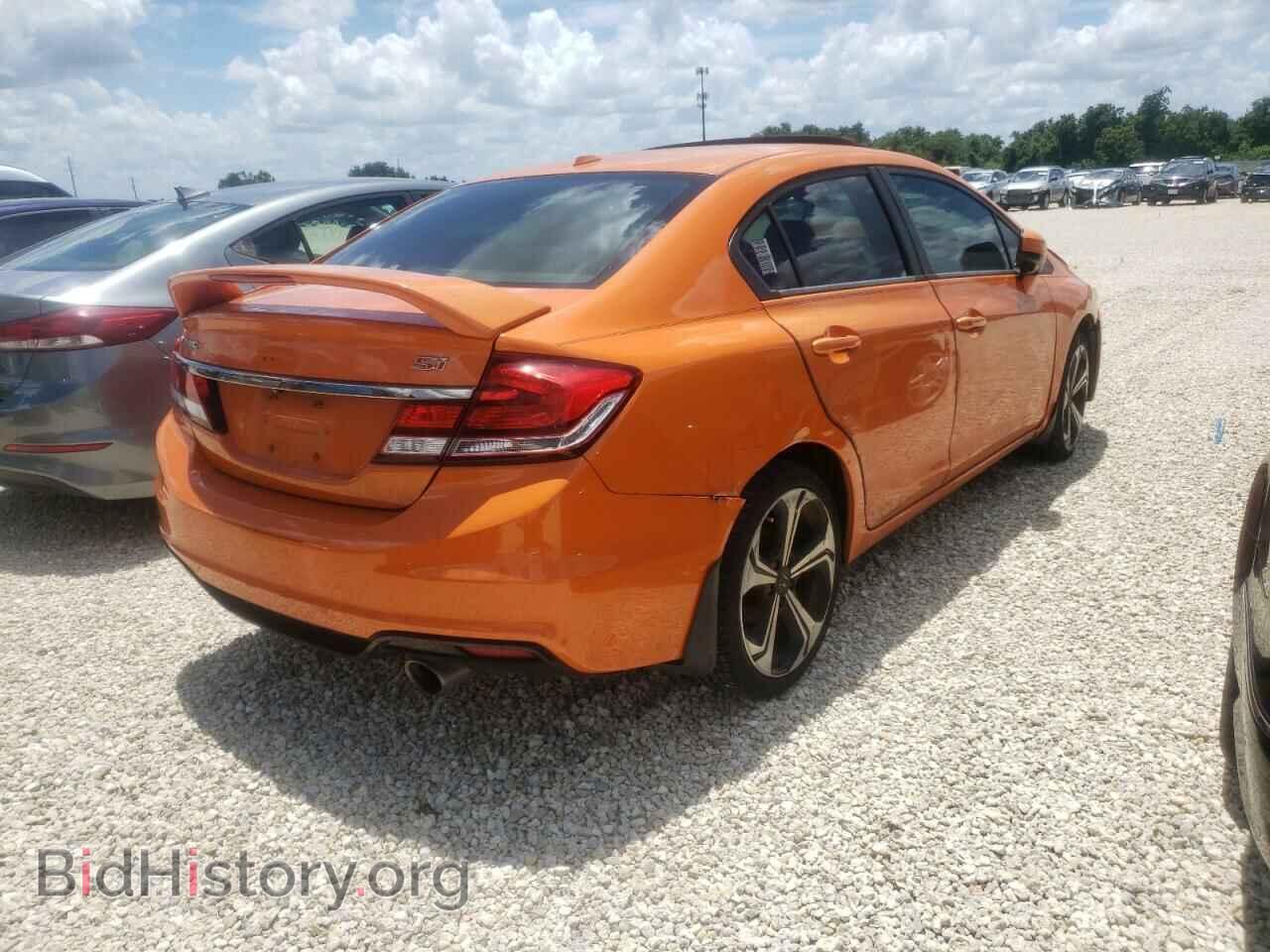 2014 HONDA CIVIC - VIN: 2HGFB6E58EH701093 - Фото 4