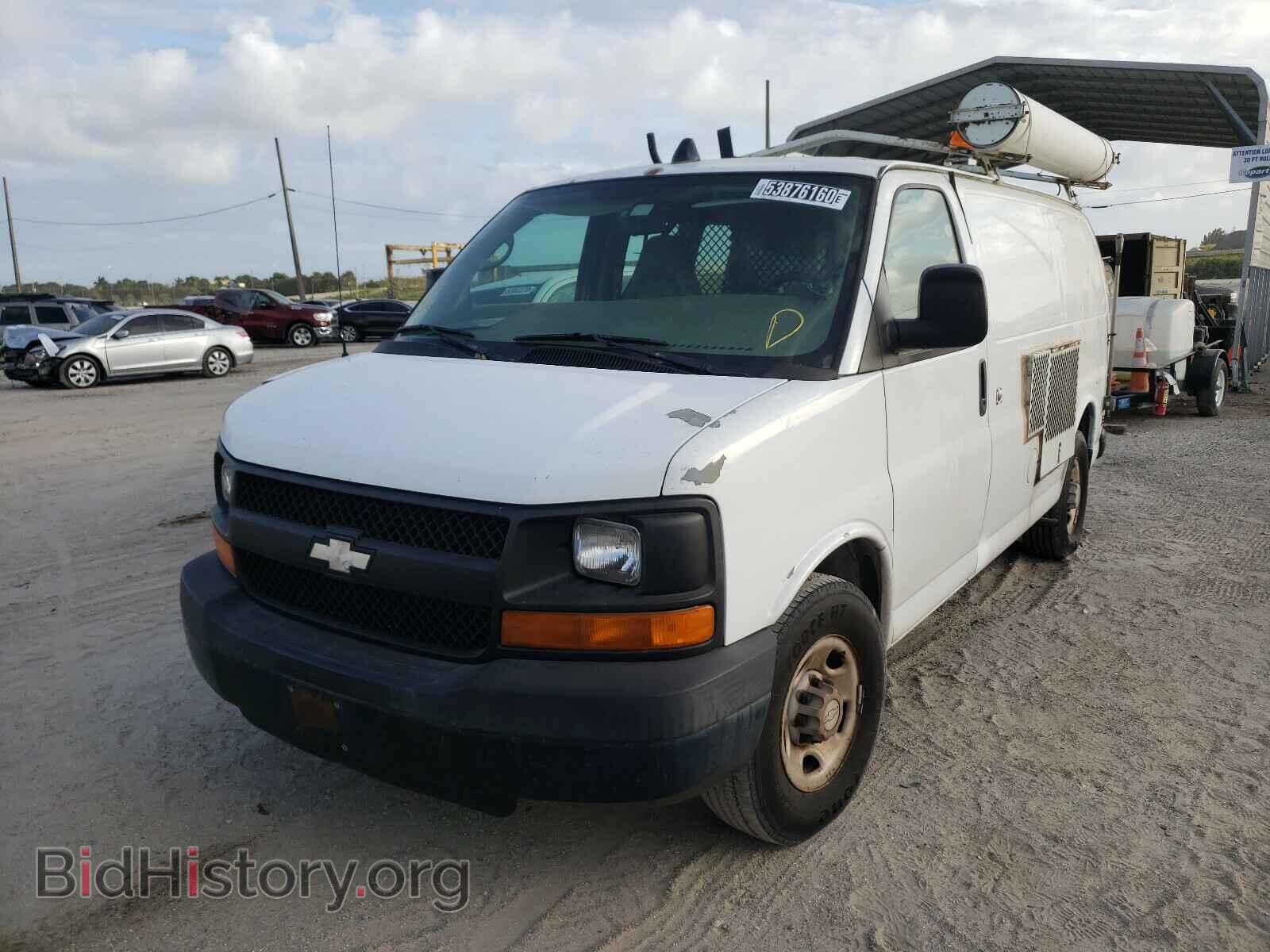 2008 CHEVROLET EXPRESS - VIN: 1GCHG35K481159507 - Фото 2