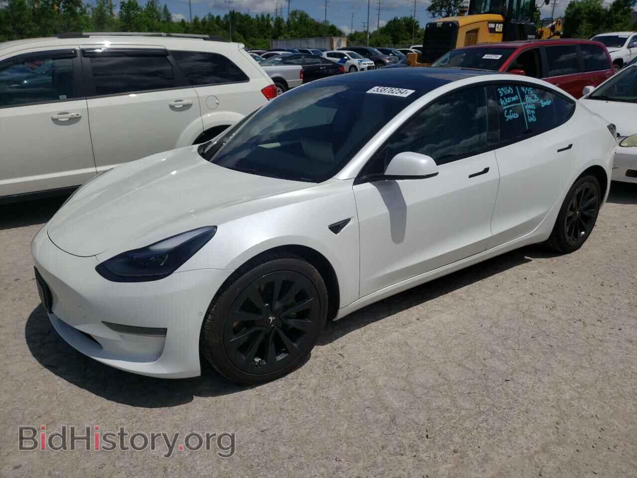 Фотография 5YJ3E1EA2NF133793 - TESLA MODEL 3 2022