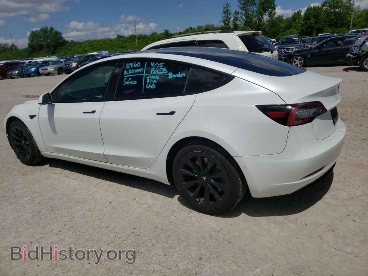 2022 TESLA MODEL 3 - VIN: 5YJ3E1EA2NF133793 - Фото 2