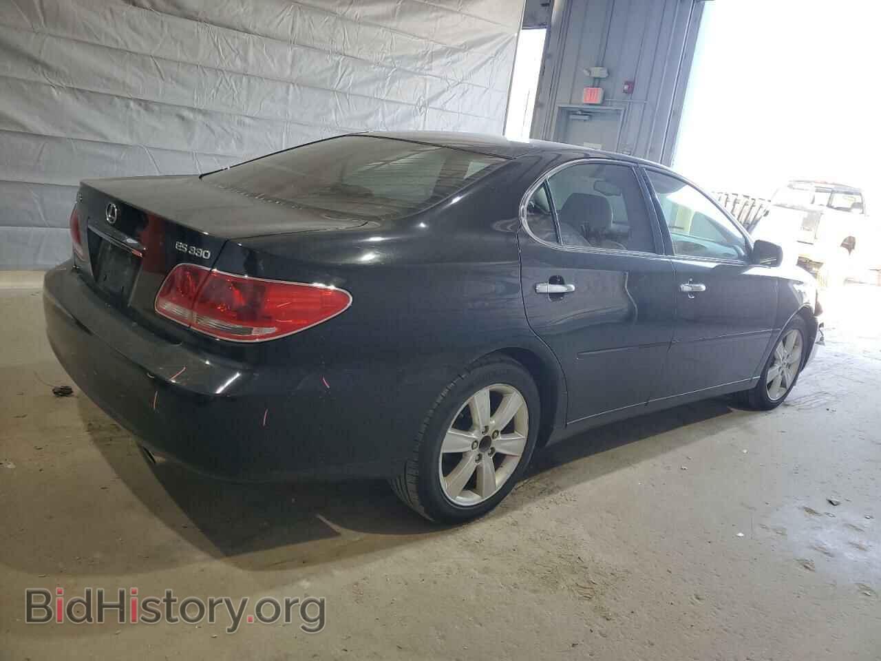 2005 LEXUS ES330 - VIN: JTHBA30G655131589 - Фото 3