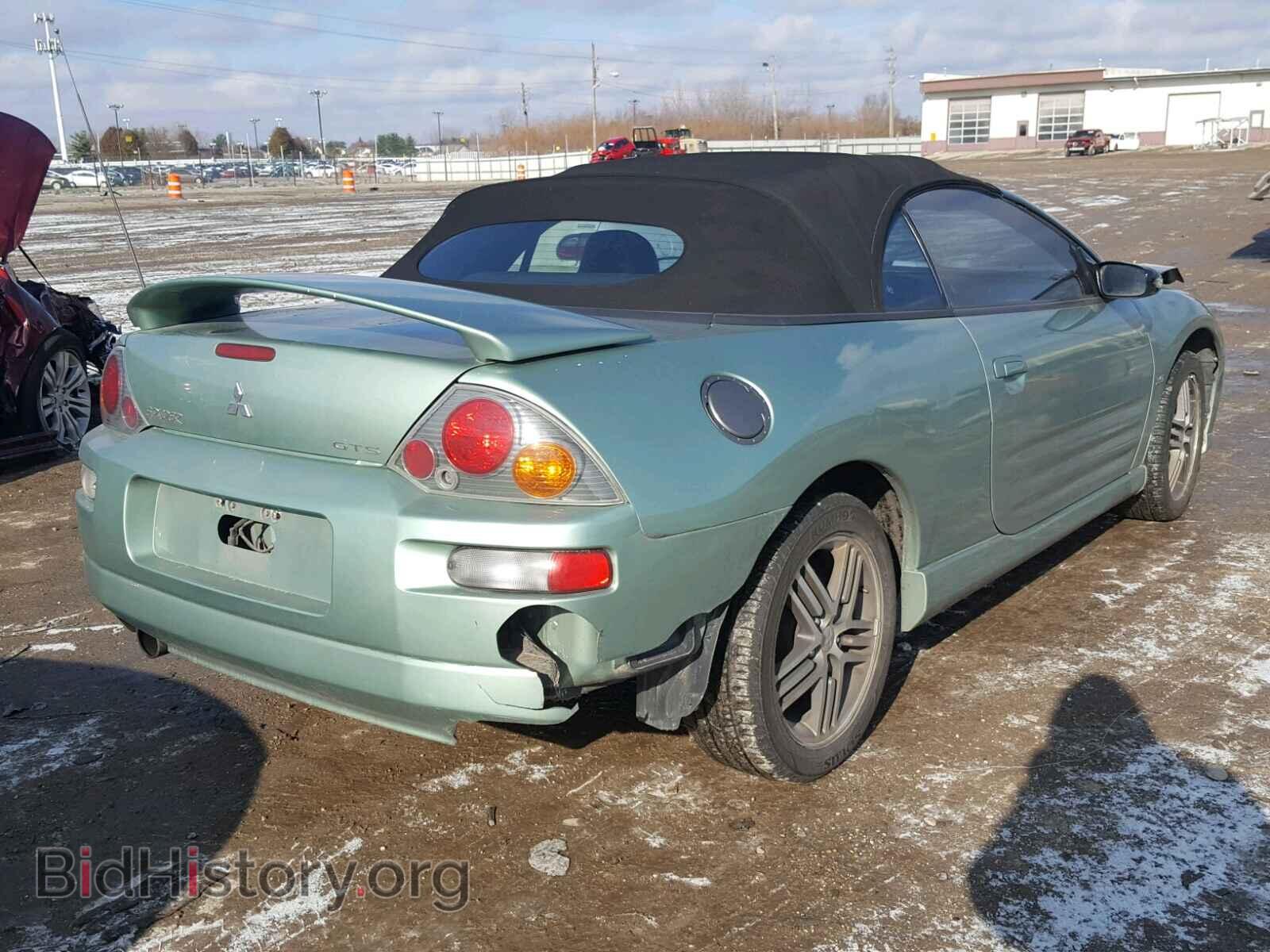 2003 MITSUBISHI ECLIPSE - VIN: 4A3AE75H03E034649 - Фото 4