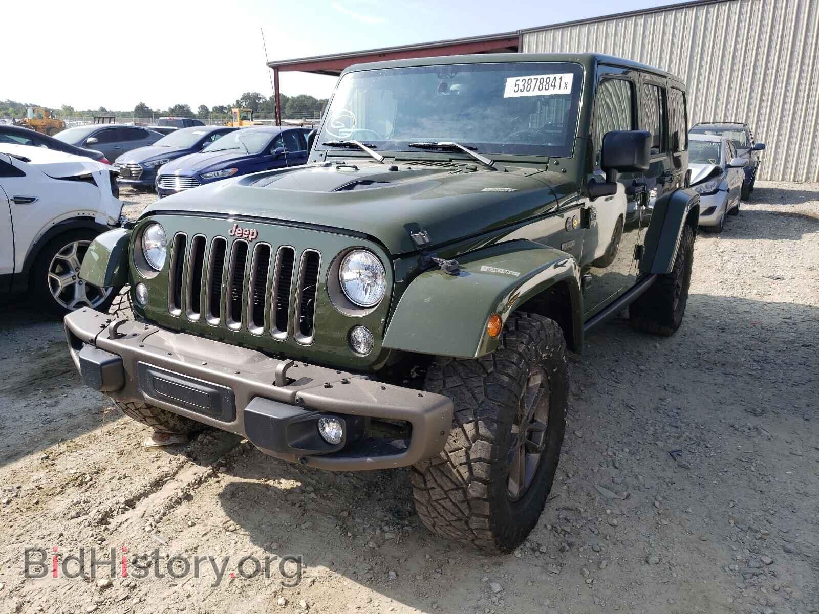2016 JEEP WRANGLER - VIN: 1C4BJWEG1GL228564 - Фото 2