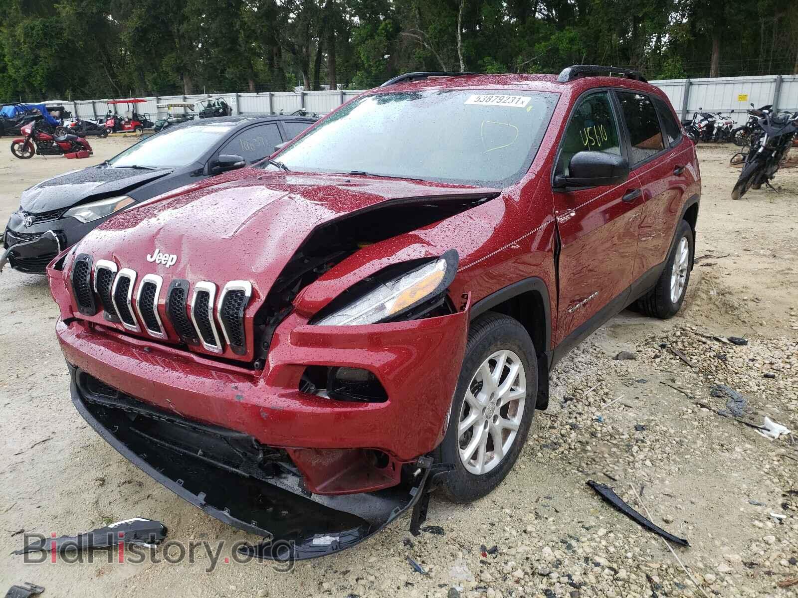 2016 JEEP CHEROKEE - VIN: 1C4PJMAB4GW194820 - Photo 2