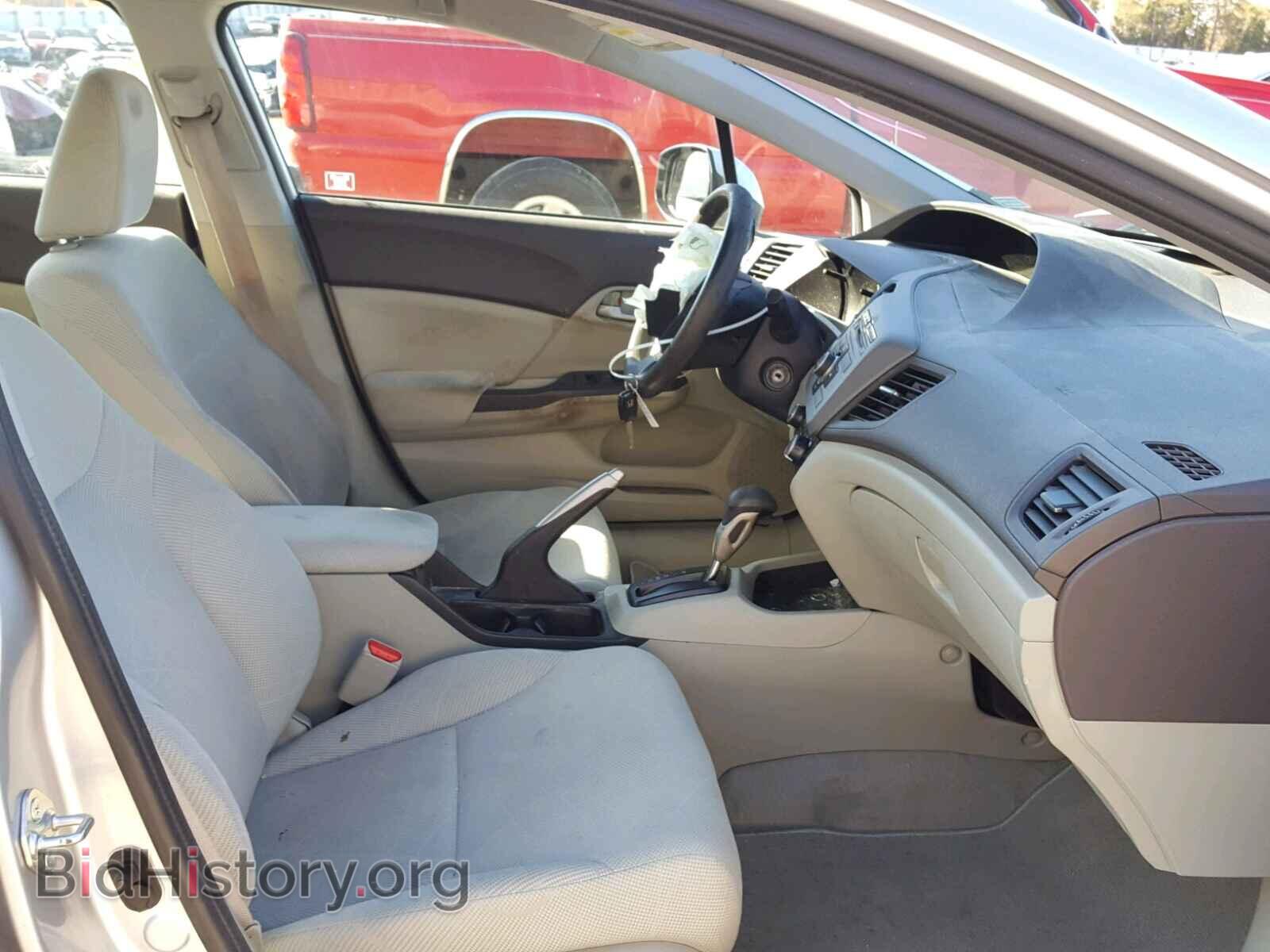 2012 HONDA CIVIC LX - VIN: 19XFB2F55CE087375 - Фото 5