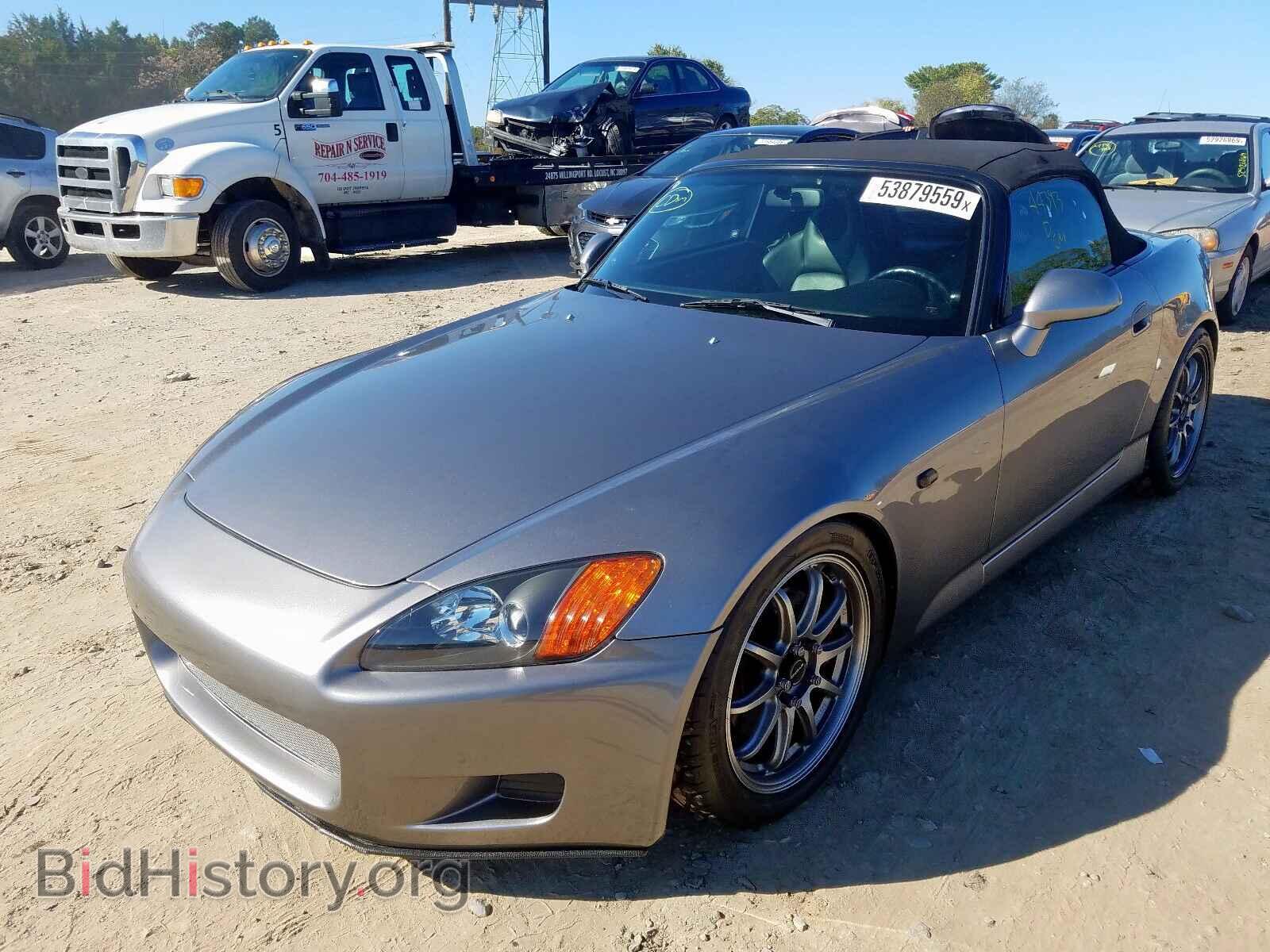 2001 HONDA S2000 - VIN: JHMAP114X1T002375 - Фото 2