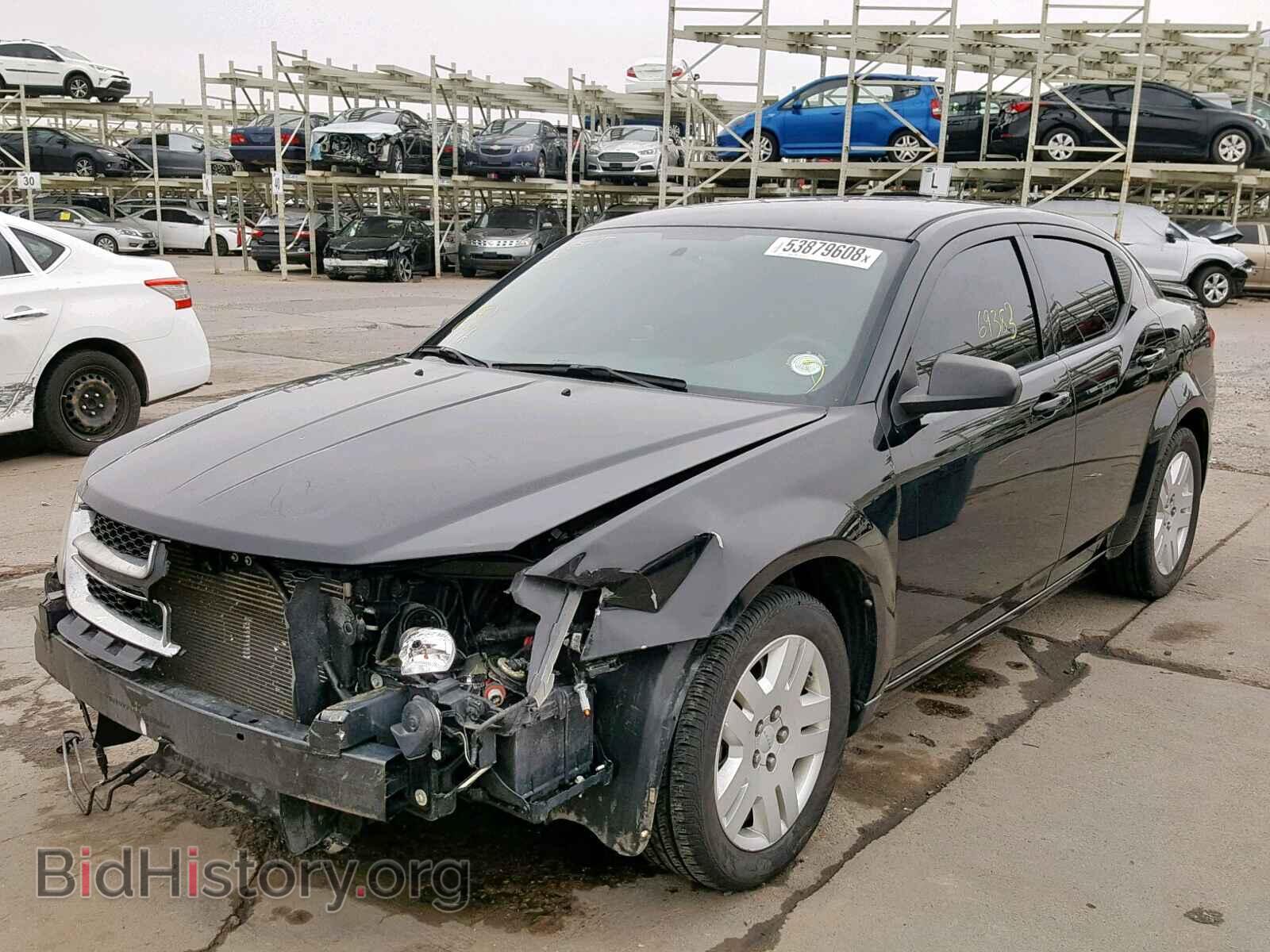 2013 DODGE AVENGER - VIN: 1C3CDZAB8DN654117 - Photo 2