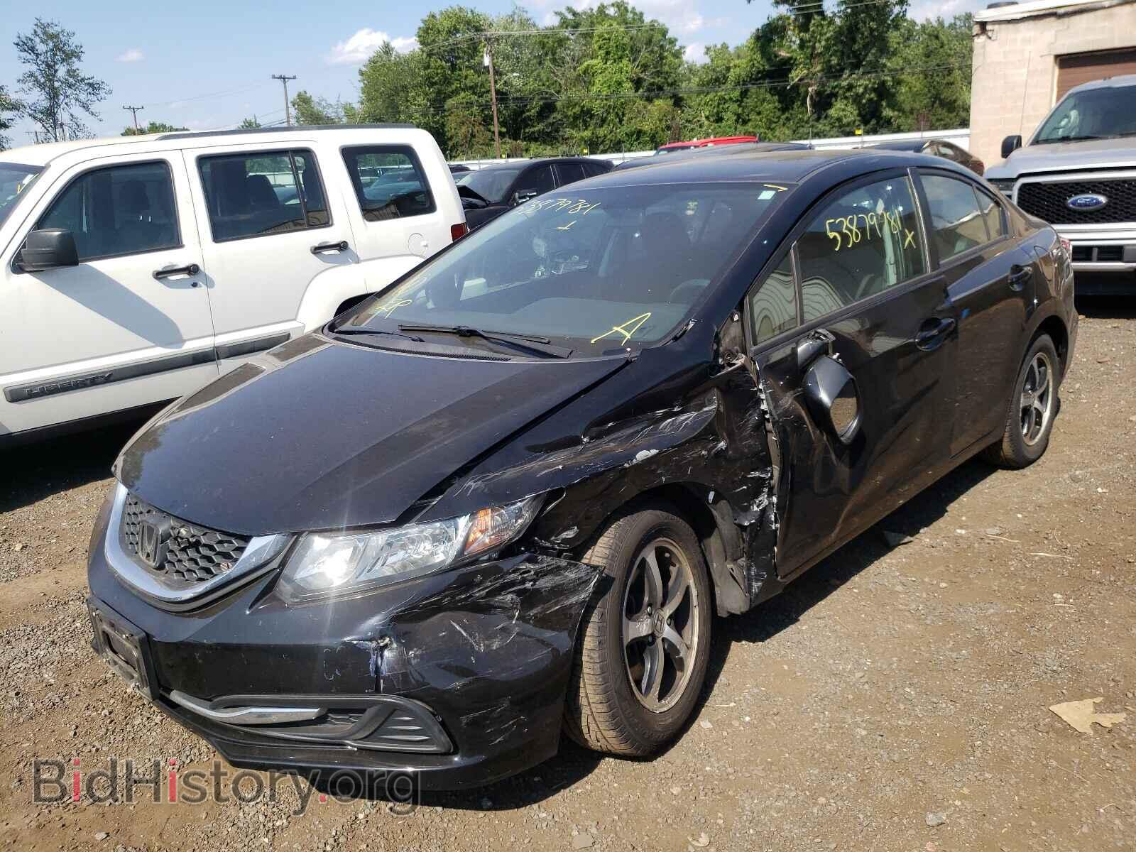 2015 HONDA CIVIC - VIN: 19XFB2F7XFE287724 - Фото 2