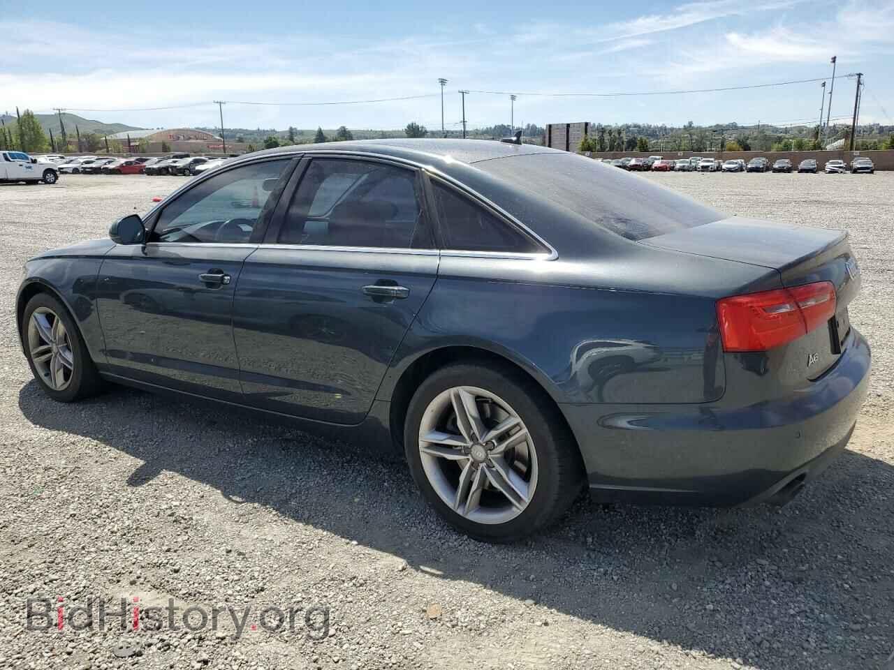 2012 AUDI A6 - VIN: WAUGGAFC8CN127598 - Фото 2