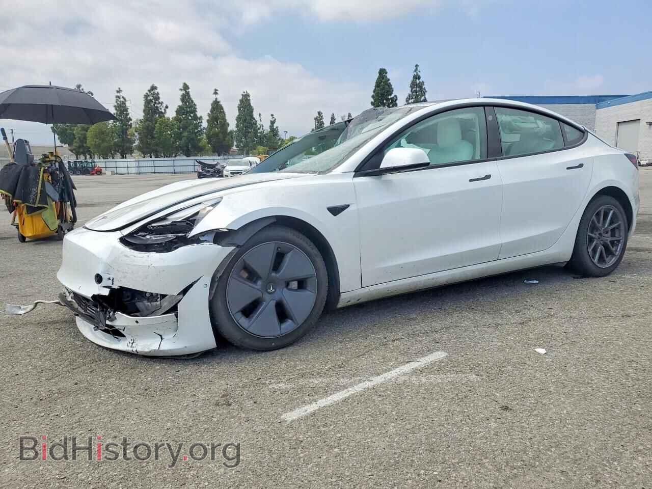 Фотография 5YJ3E1EB3NF131768 - TESLA MODEL 3 2022