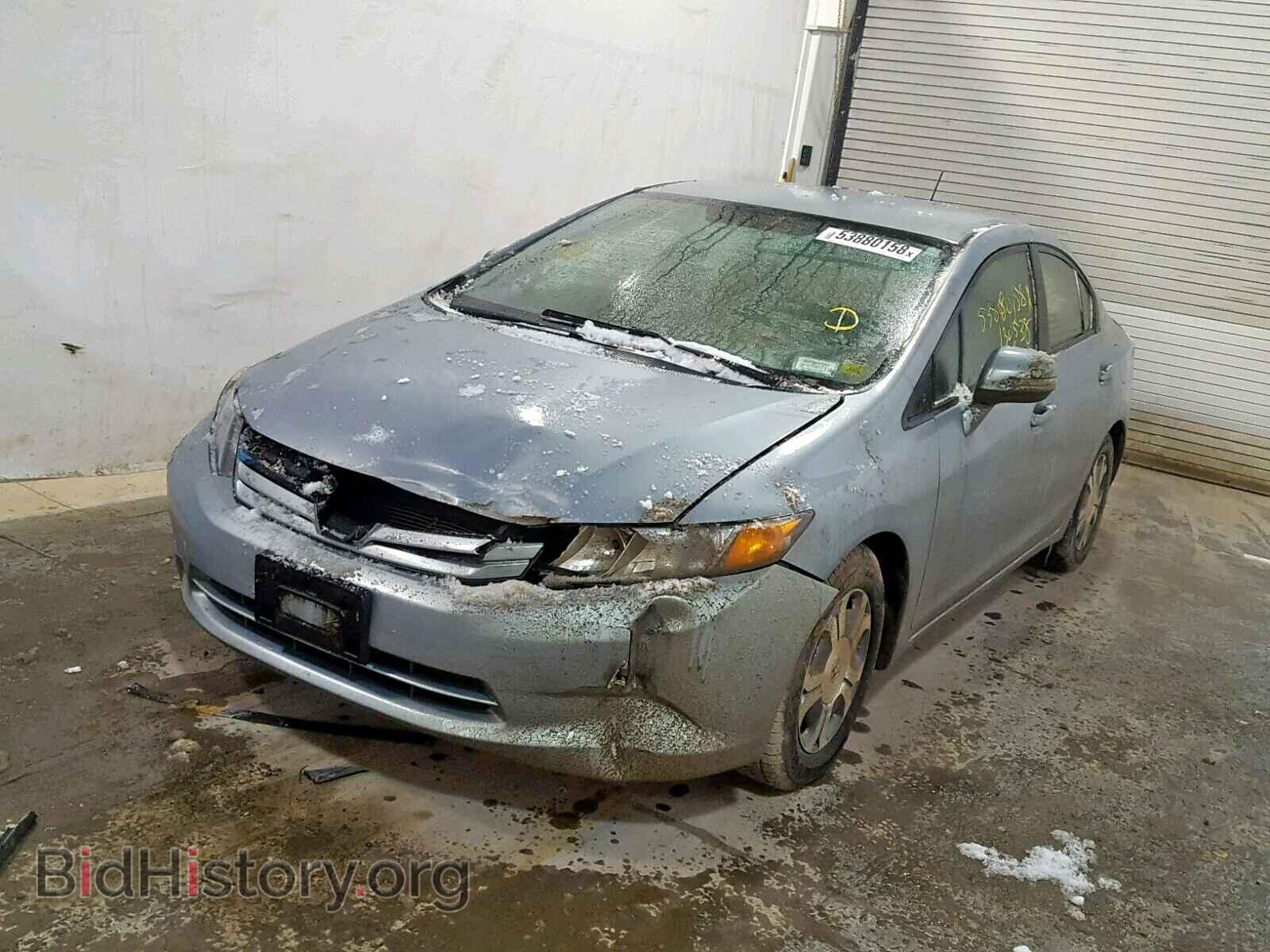 2012 HONDA CIVIC - VIN: JHMFB4F31CS009777 - Фото 2