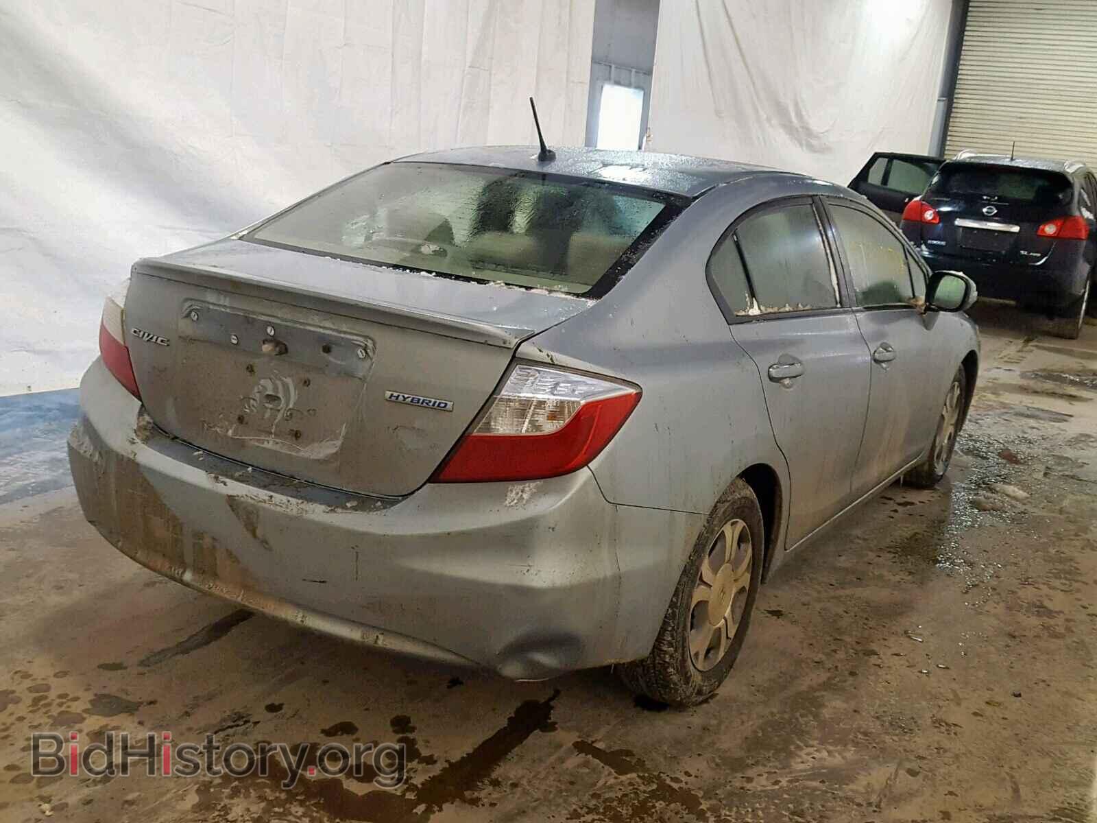 2012 HONDA CIVIC - VIN: JHMFB4F31CS009777 - Фото 4