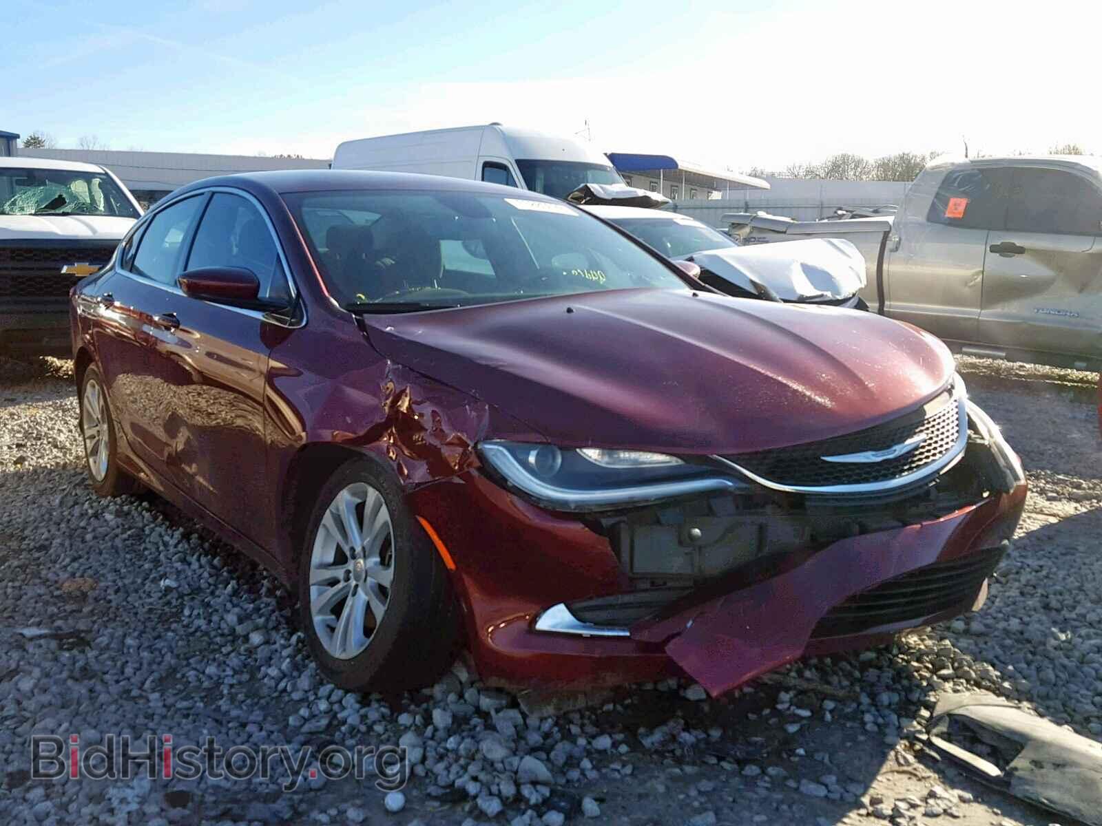 Фотография 1C3CCCAB6GN143736 - CHRYSLER 200 2016