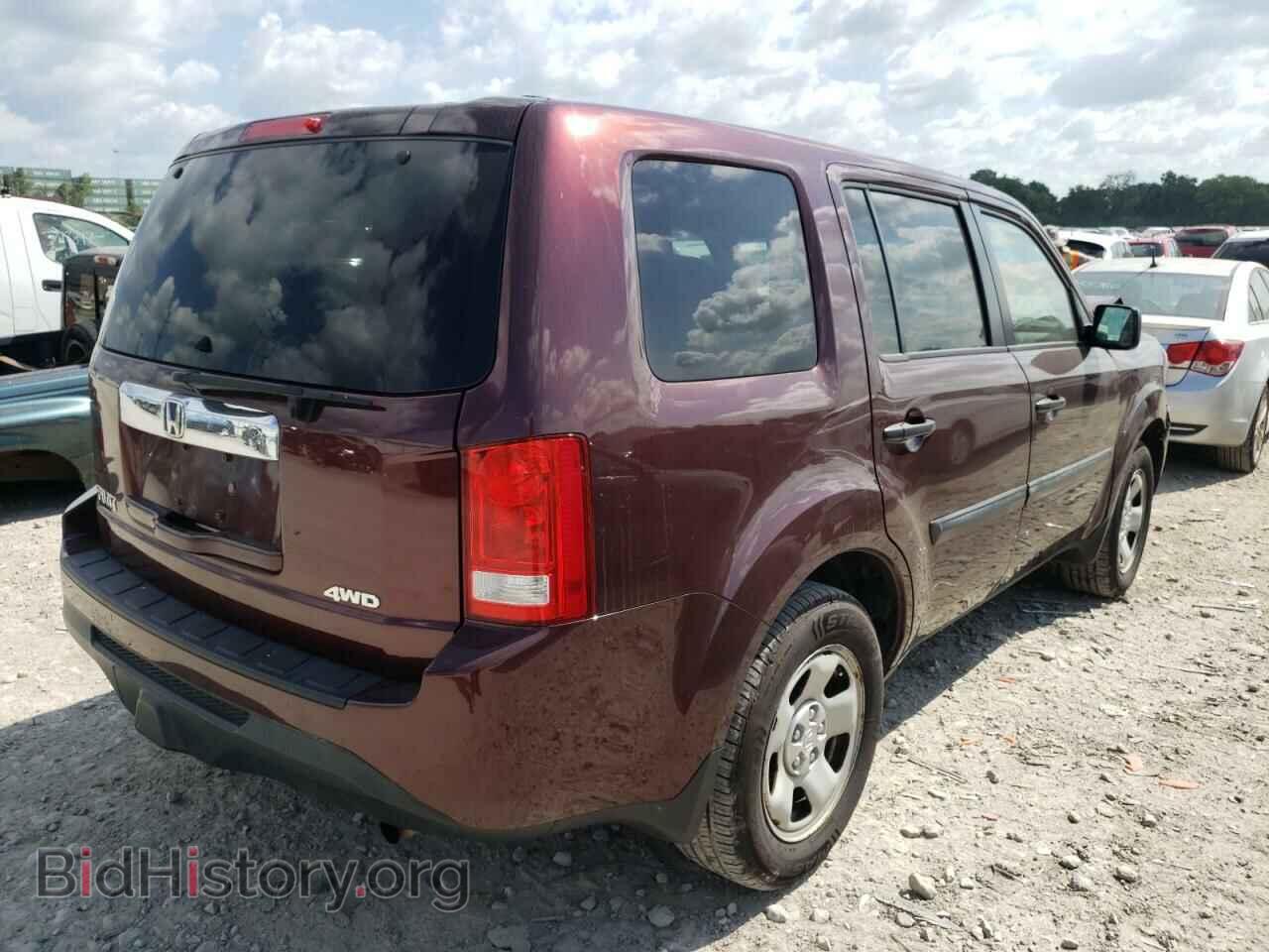2012 HONDA PILOT - VIN: 5FNYF4H2XCB032314 - Фото 4