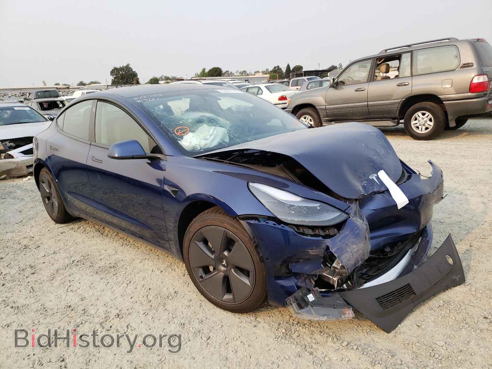 Photo 5YJ3E1EA5MF876415 - TESLA MODEL 3 2021