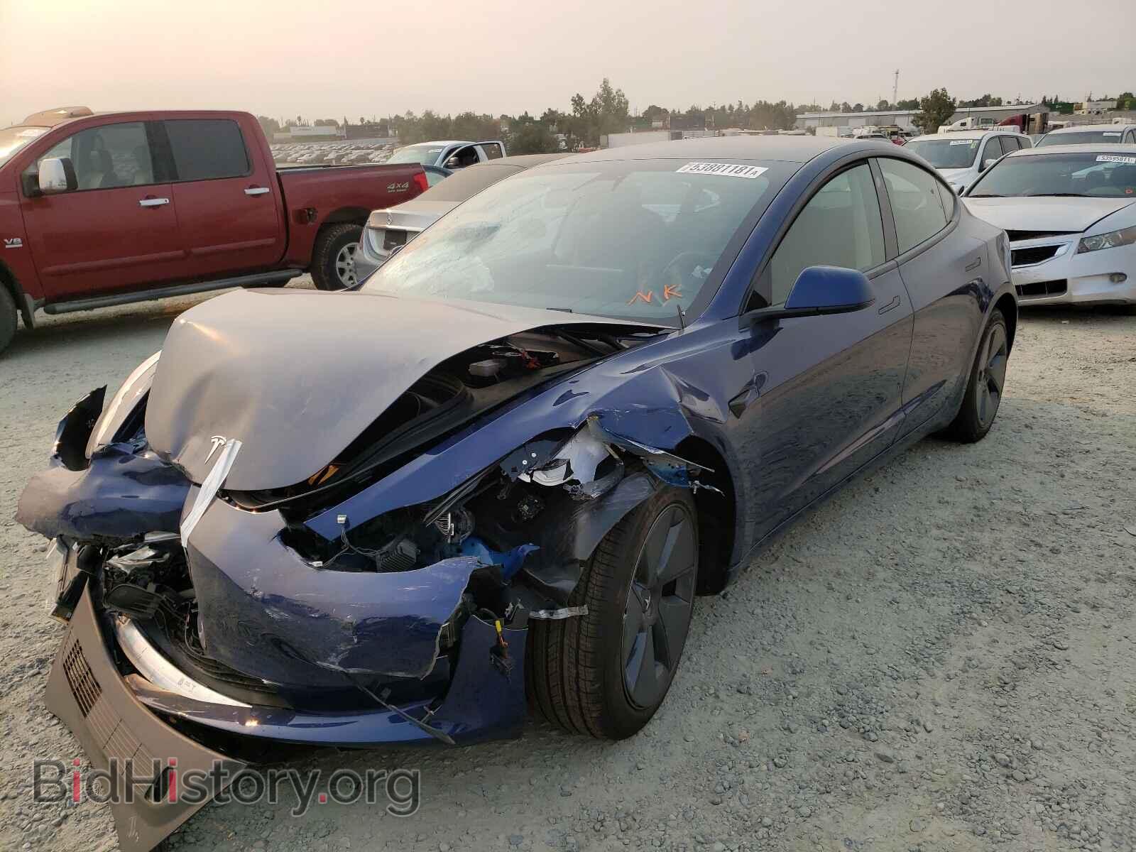 2021 TESLA MODEL 3 - VIN: 5YJ3E1EA5MF876415 - Photo 2
