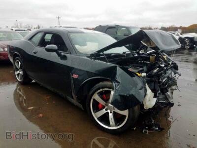 2011 Dodge CHALLENGER, черный — VIN 2B3CJ7DJ1BH603710, Copart