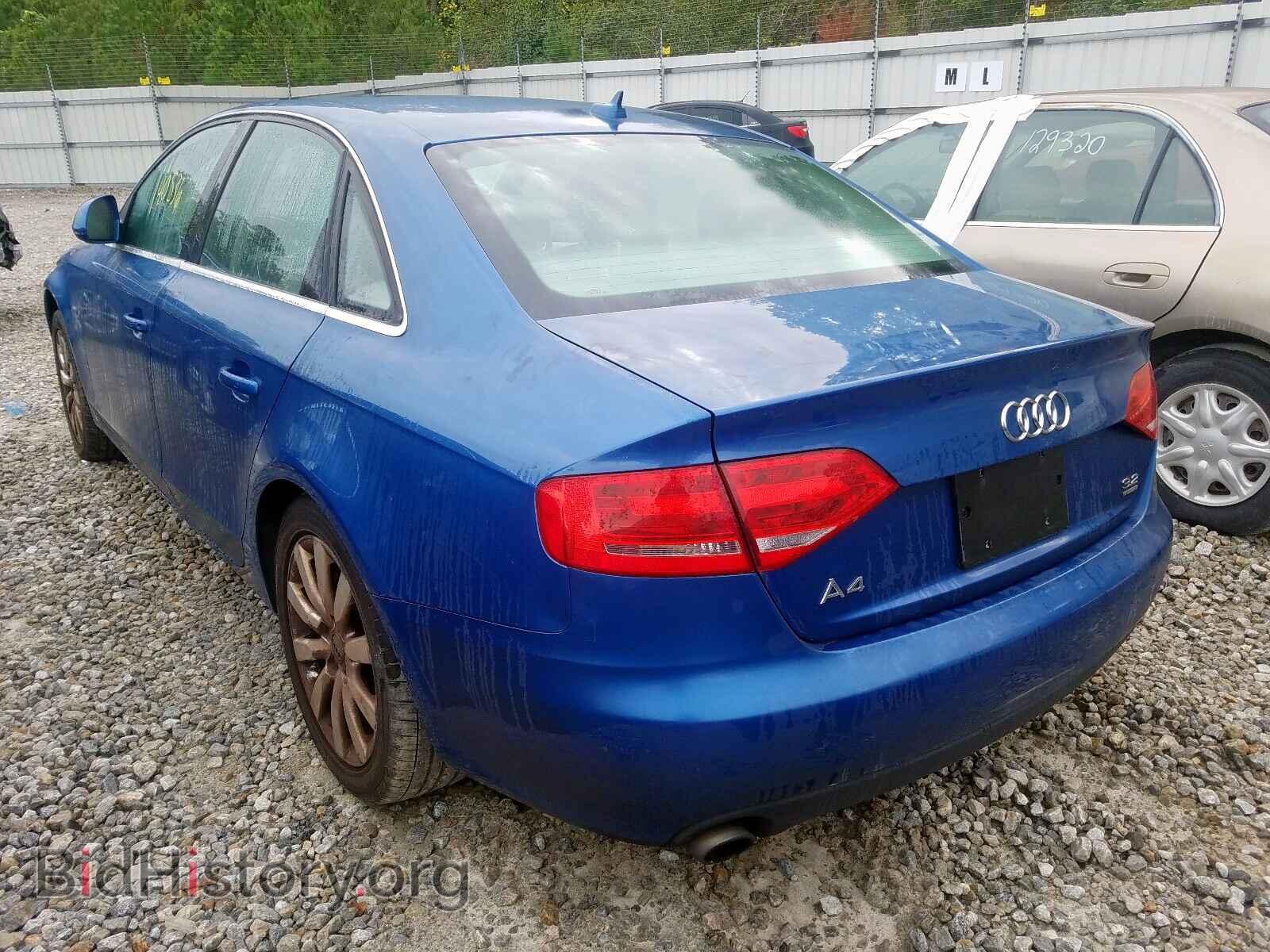 2009 AUDI A4 - VIN: WAULK78K49N016804 - Фото 3