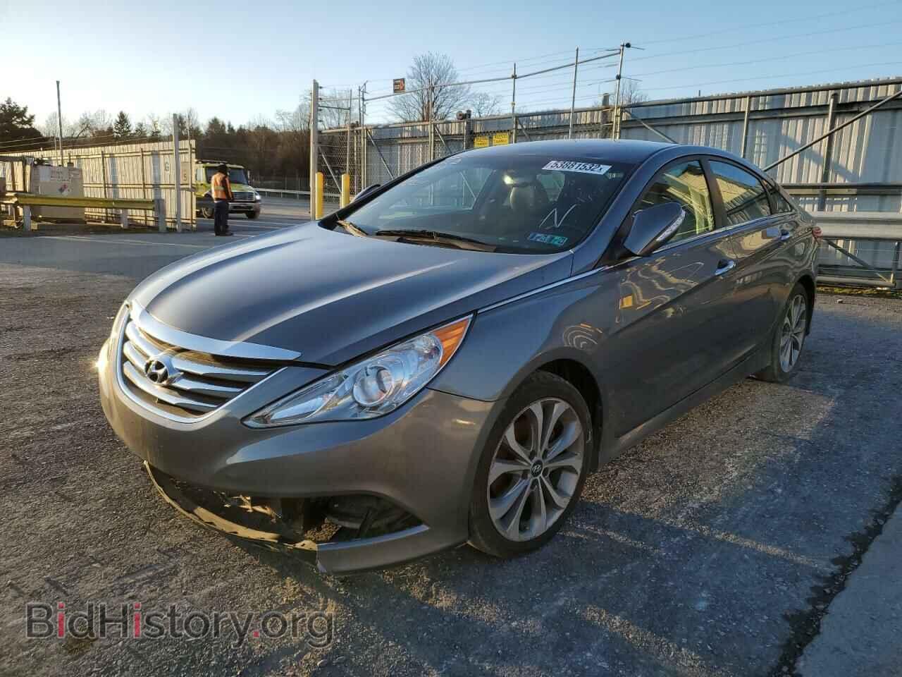 2014 HYUNDAI SONATA - VIN: 5NPEC4ACXEH857160 - Фото 2