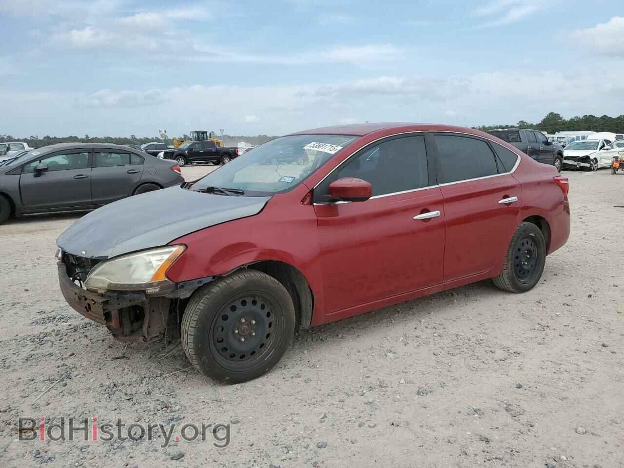 Photo 3N1AB7AP1EL617617 - NISSAN SENTRA 2014